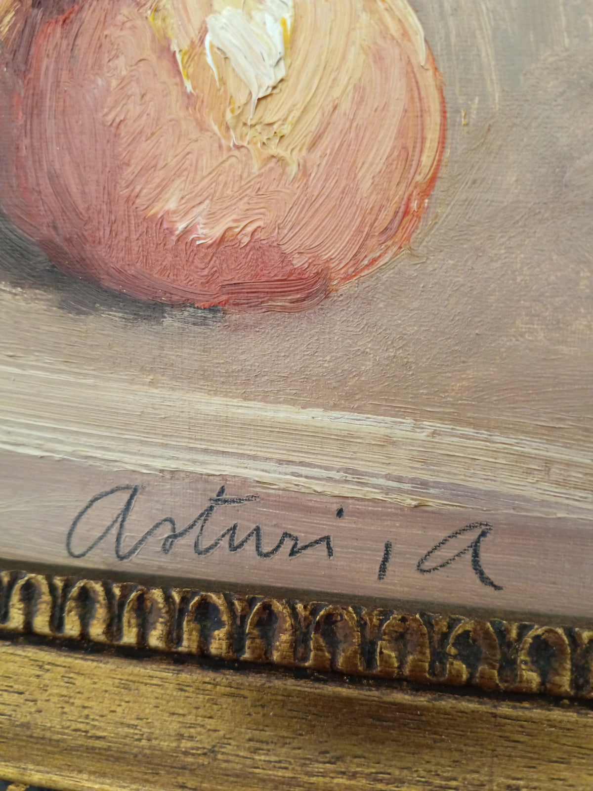 Antonio Asturi dipinto olio su tela natura morta epoca XX secolo