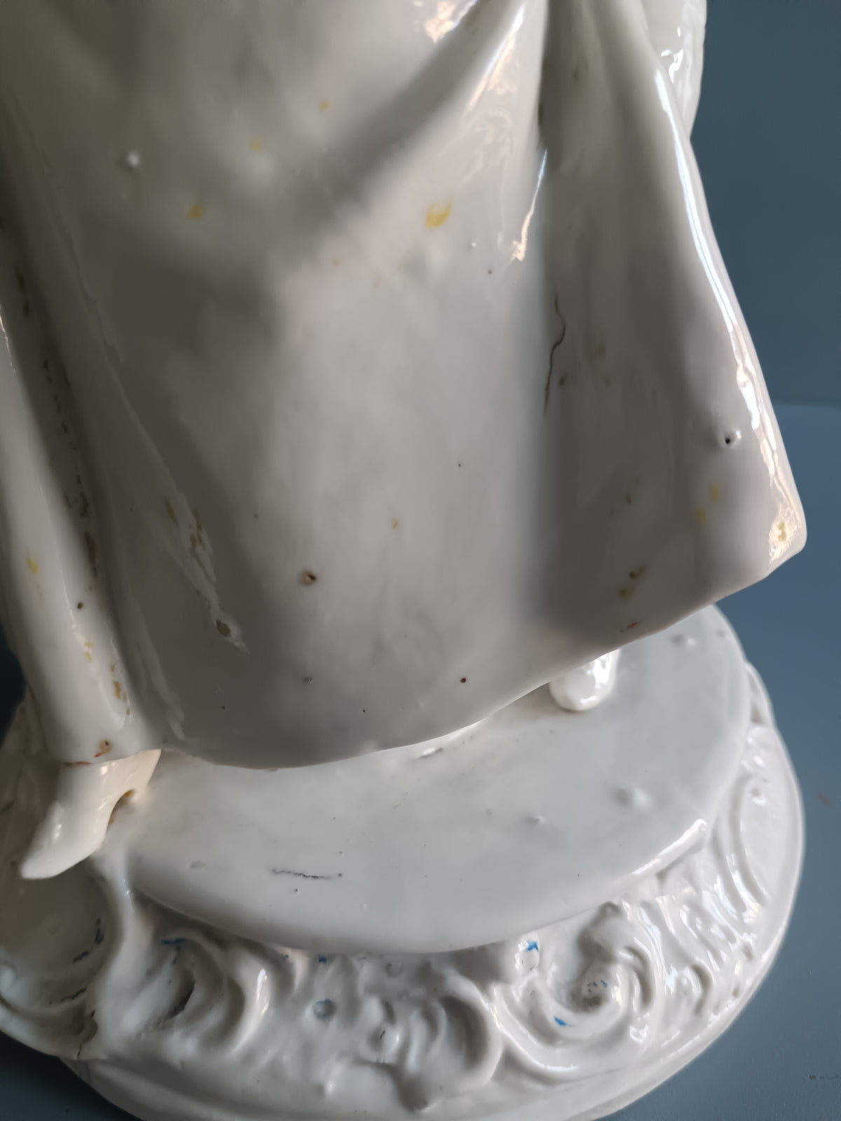 Scultura Antica Porcellana Bianca Commedia Arte Maschera Capodimonte Nymphenburg