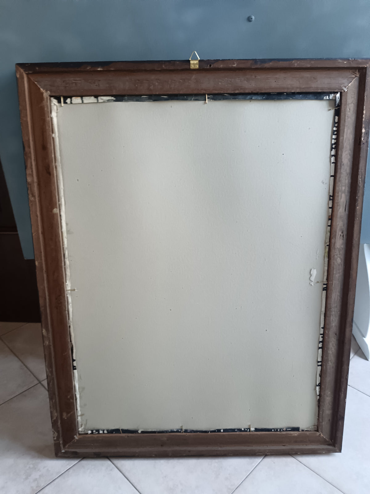 Dipinto Marcello Piacentini Meriggio Agreste Olio su Tela 60x80 Cornice d'Epoca