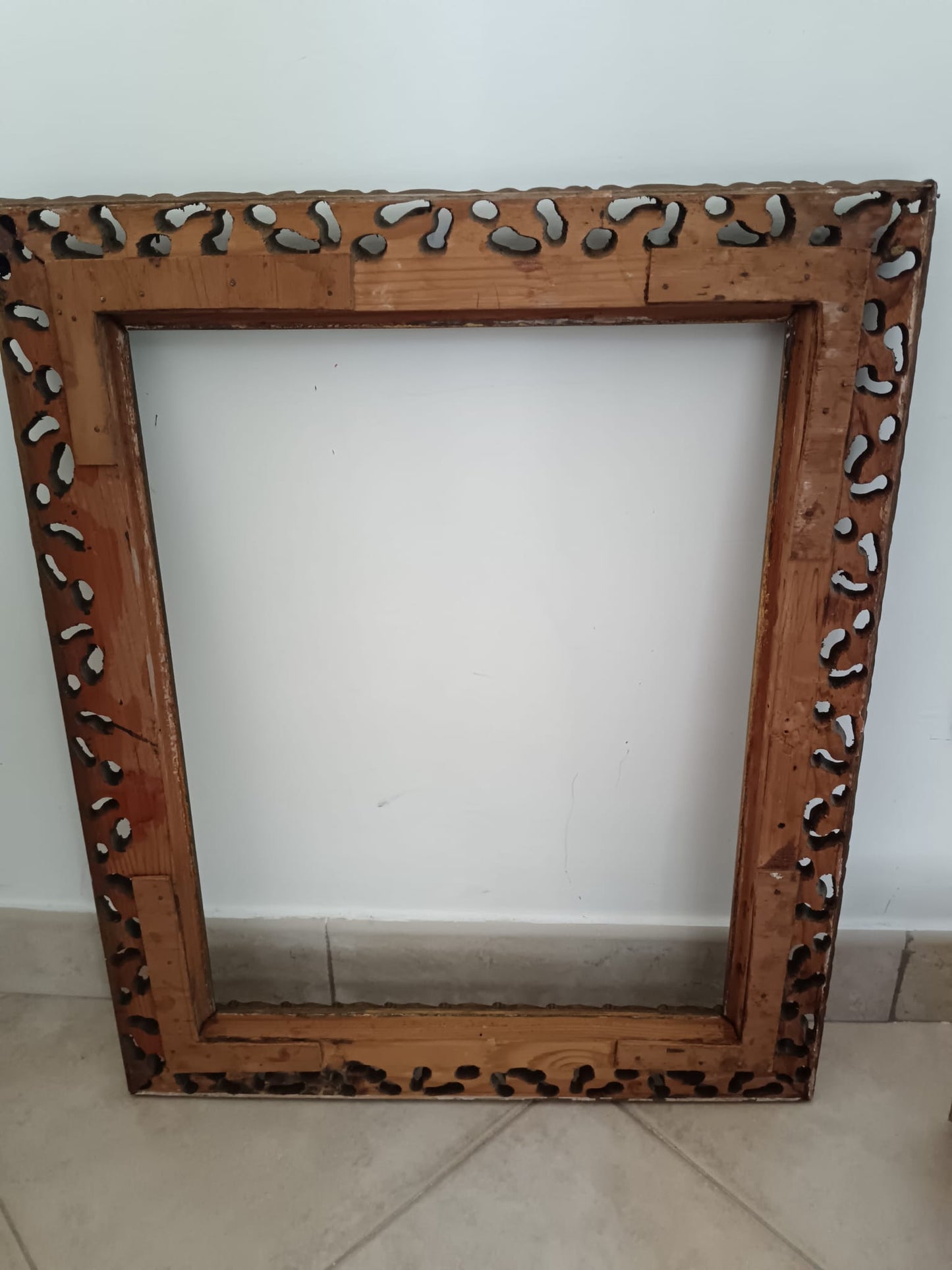 Cornice in legno antica- (epoca prima metà del XX Secolo)