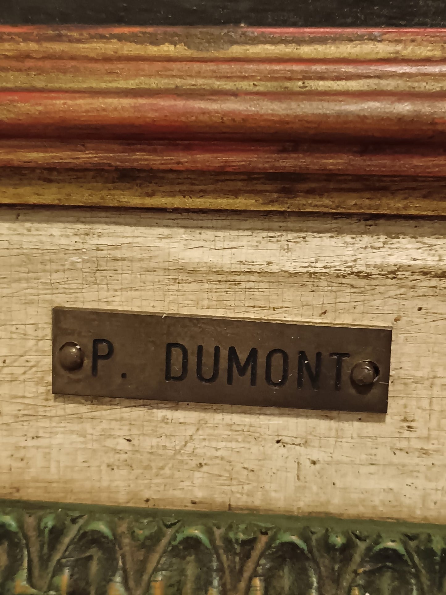 Pierre Dumont (XIX secolo)- Dipinto olio su pannello ( cartoncino)