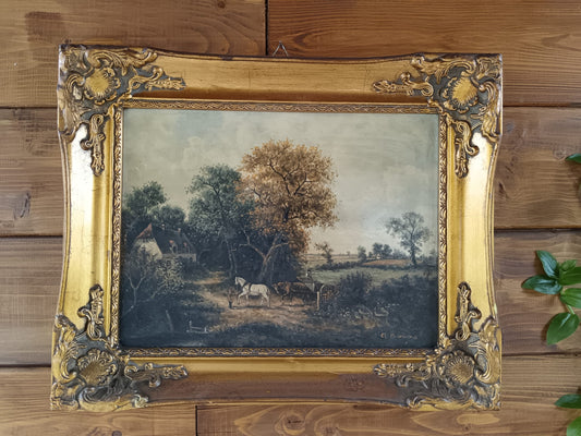 A. Buonomo- dipinto olio su legno