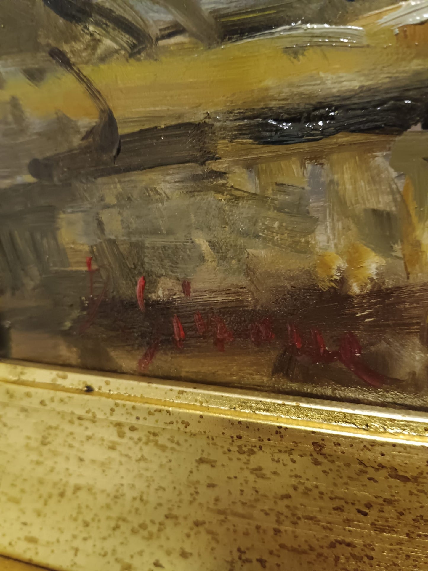 De Simone ( XX Secolo) dipinto olio su legno