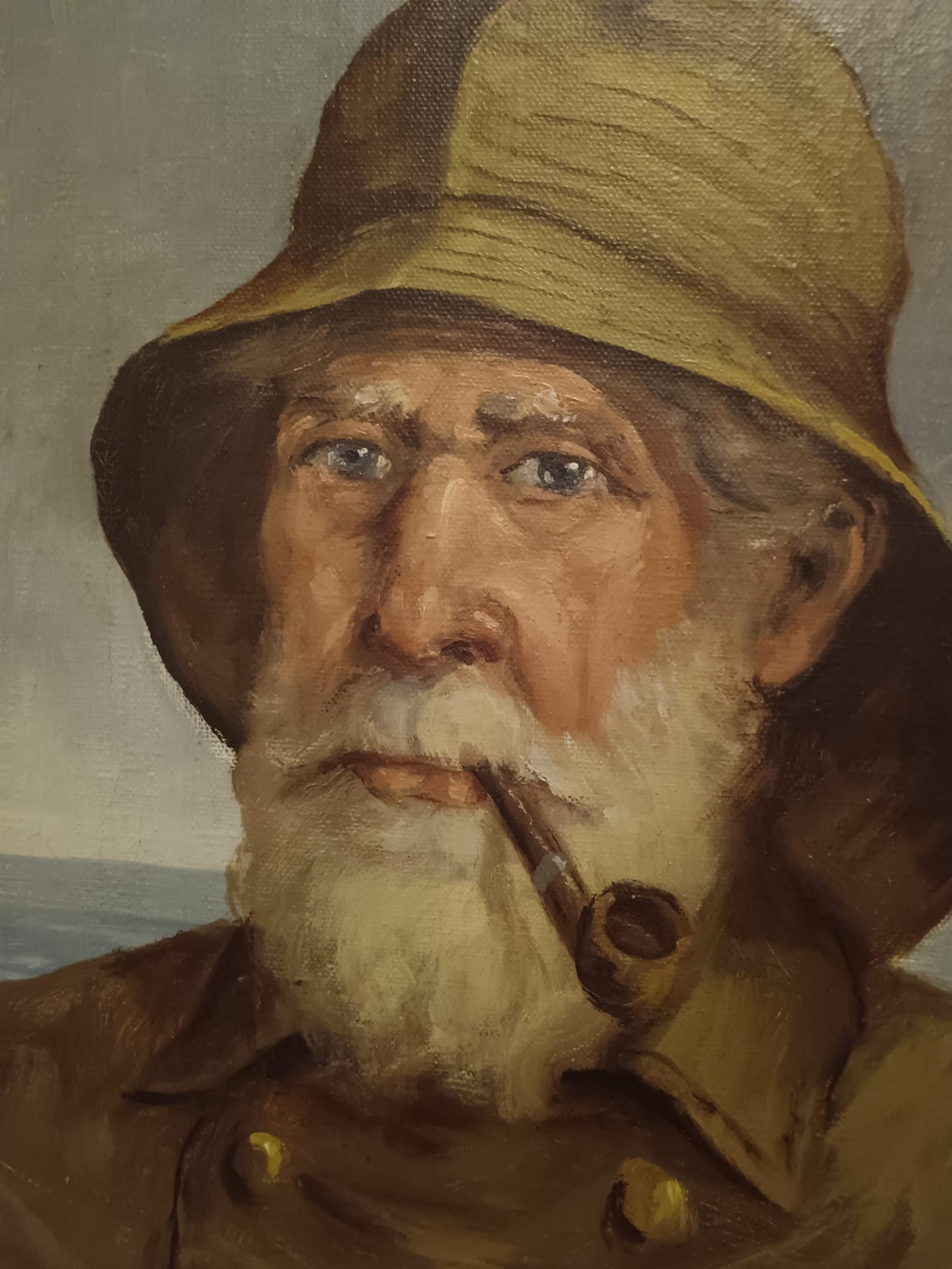 Ritratto (Scuola Tedesca XX Secolo)- dipinto olio su tela