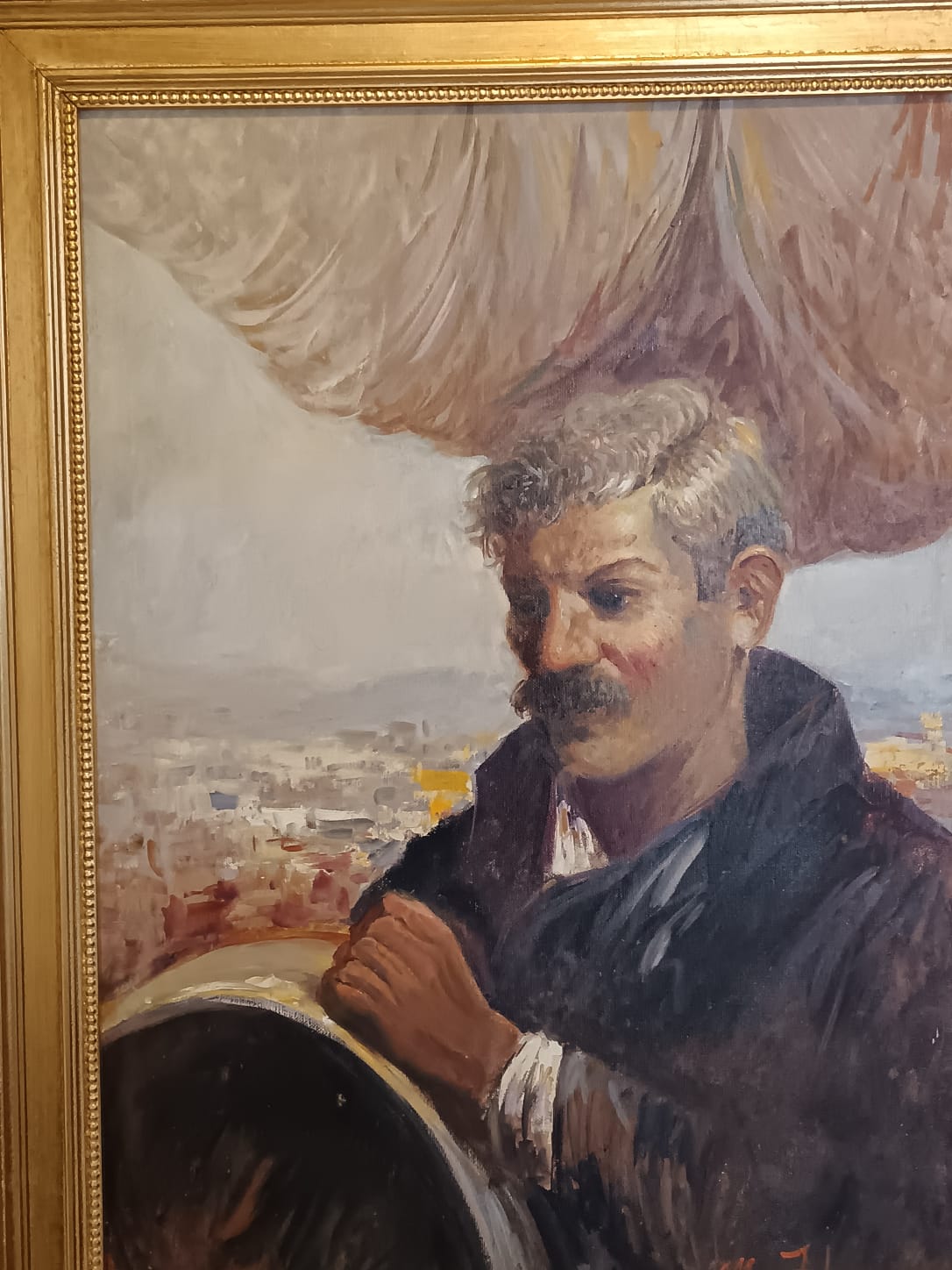 Marino Faliero (1948)- dipinto olio su tela epoca XX secolo