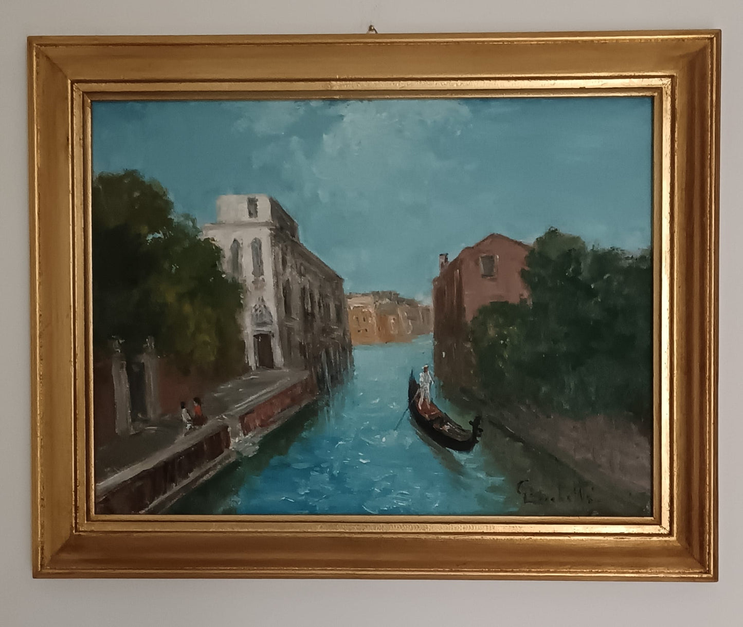 Gaetano Bocchetti (Napoli 1888-1990)- dipinto olio su tela