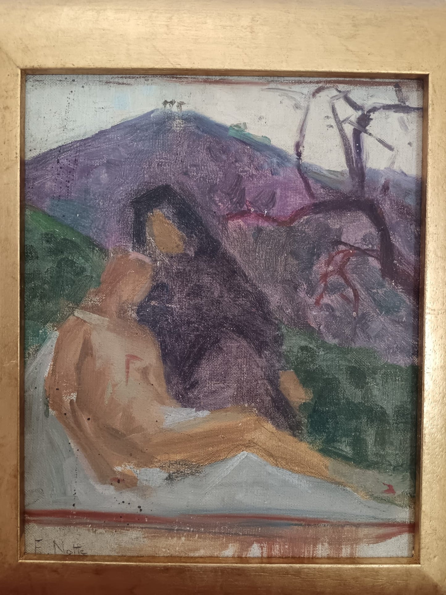 Emilio Notte (1891-1982)- dipinto olio su tela