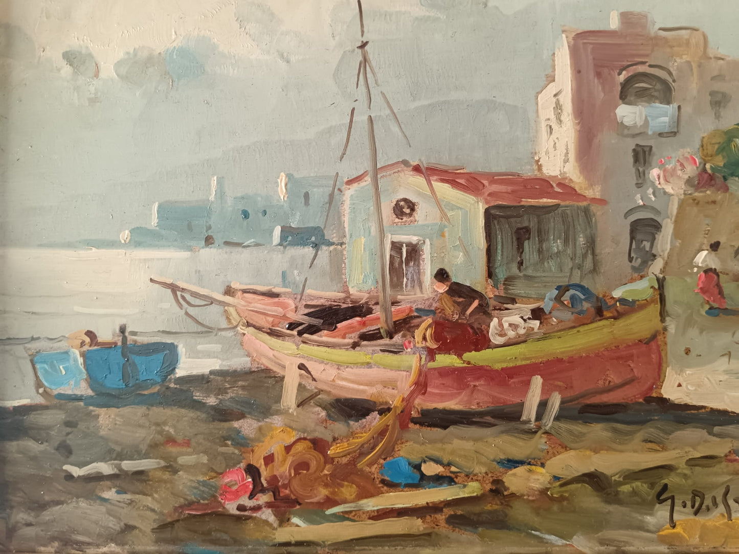 Gianni Del Grasso (torre Del Greco 1945)- scuola di Posillipo XX Secolo