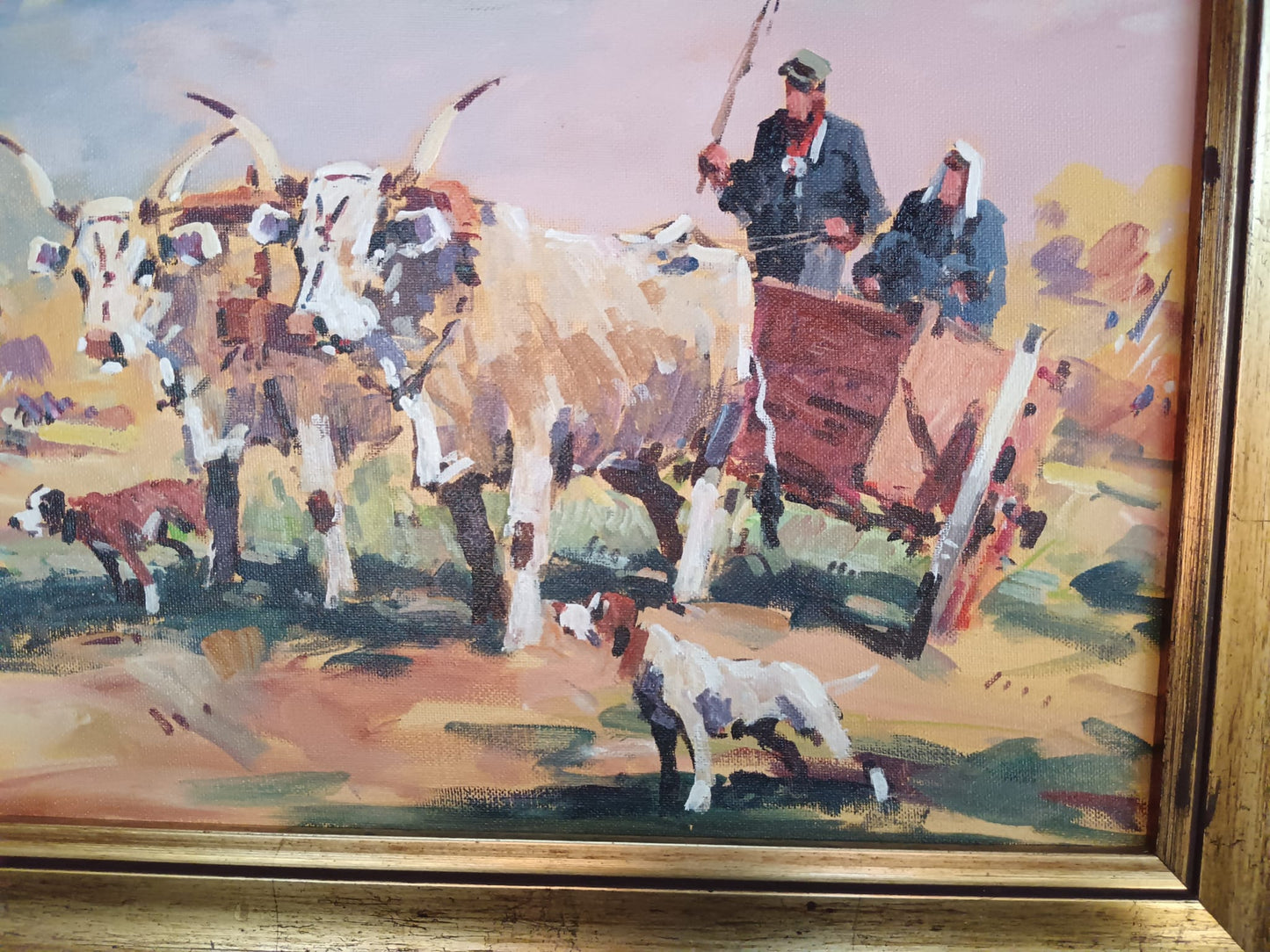 Mario Rombolini ( Livorno 1935-2014) dipinto olio su pannello