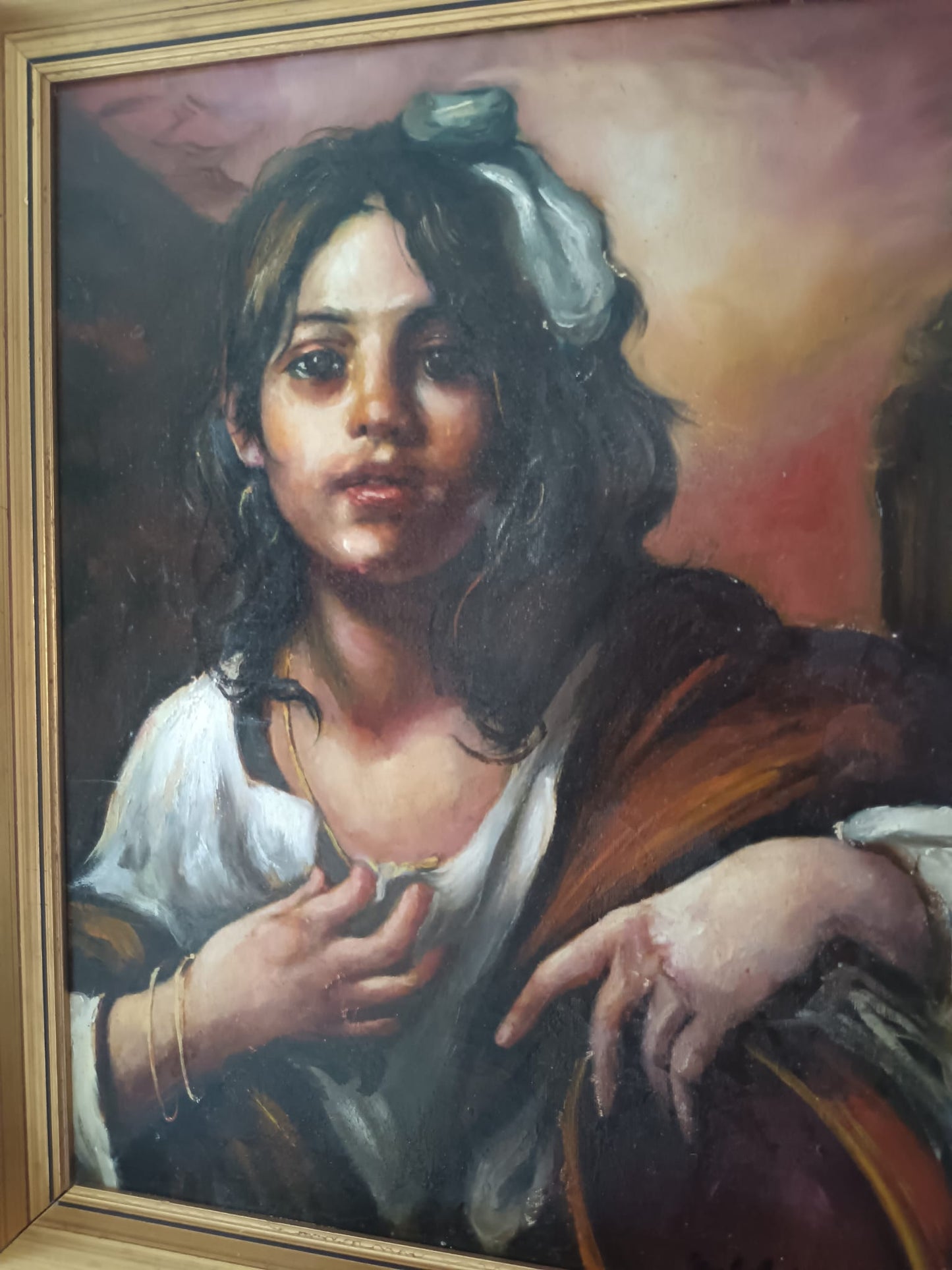 Carlo Roberto La Volpe ( XX secolo)- dipinto olio su tela