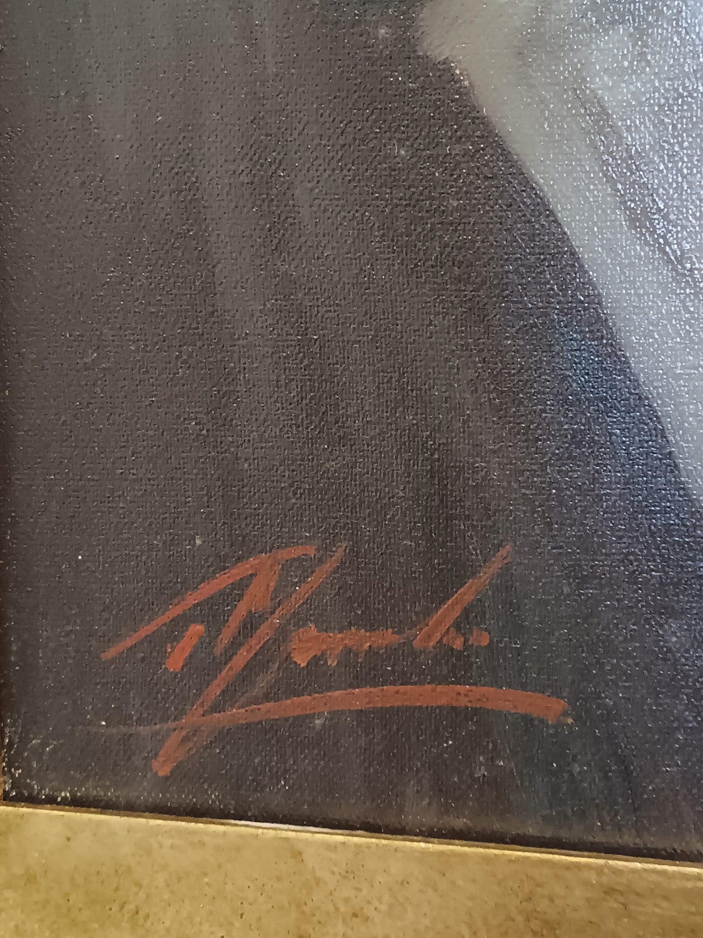 Tristano Marchi (Cava Dei Tirreni 1948)- dipinto olio su tela