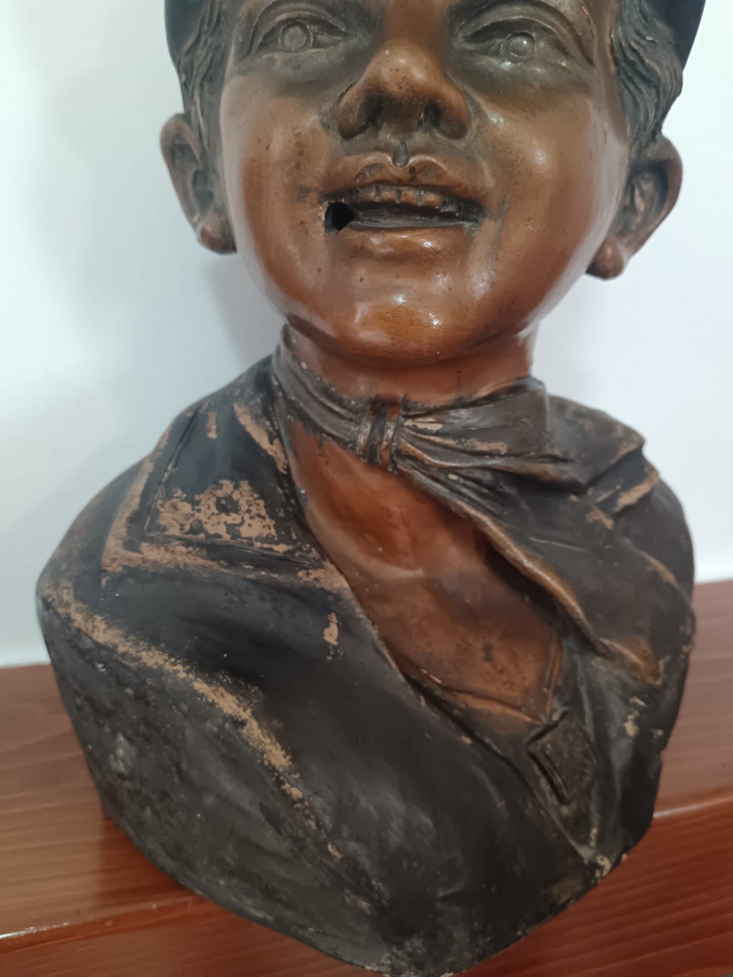 Scultura in Terracotta (Scugnizzo,scuola napoletana) epoca XIX/XX secolo