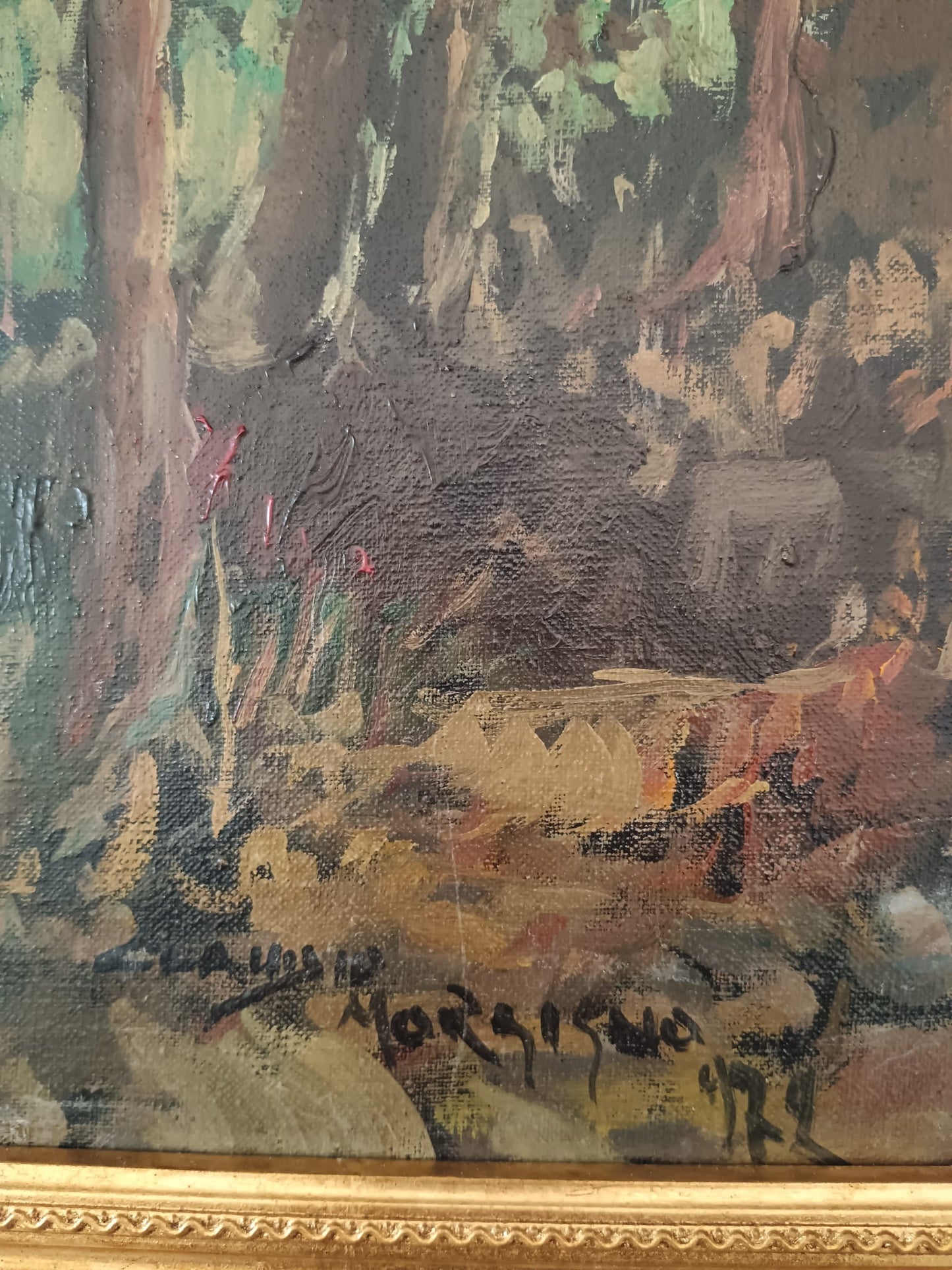 Claudio Morgigno (Napoli 1949)- dipinto olio su tela