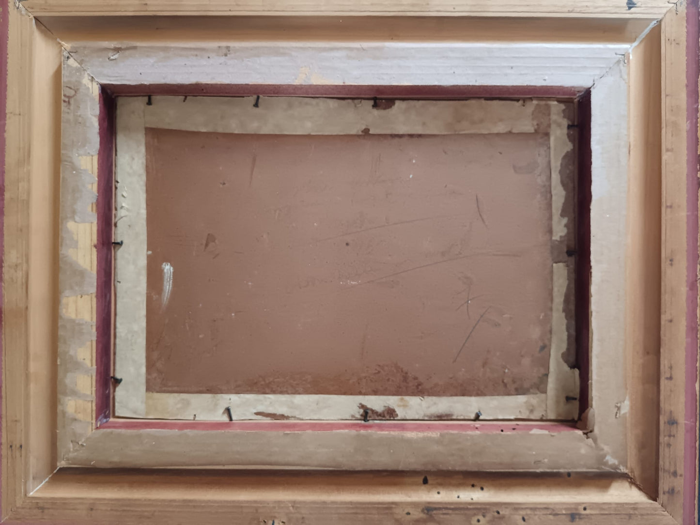 Antonio Asturi (Vico Equense 1904-1987)- Carrozzella dipinto olio su cartoncino