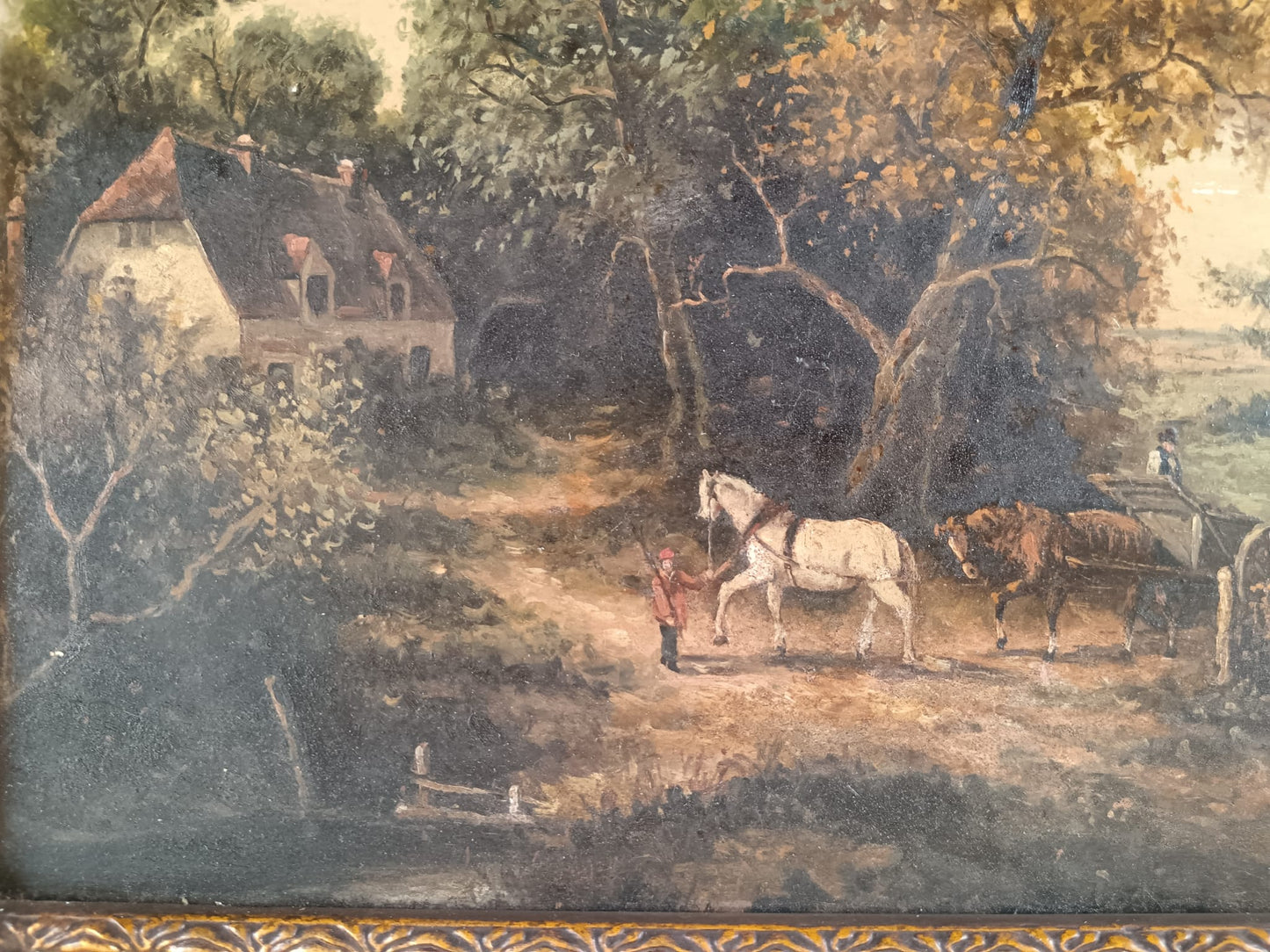 A. Buonomo- dipinto olio su legno