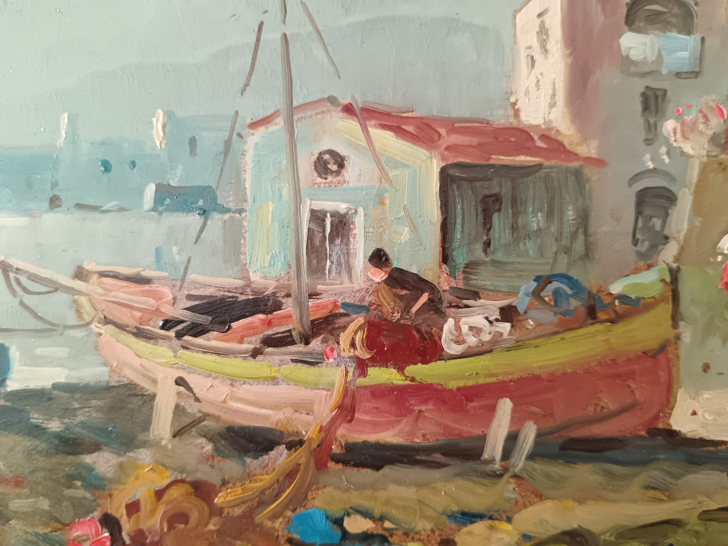 Gianni Del Grasso (torre Del Greco 1945)- scuola di Posillipo XX Secolo