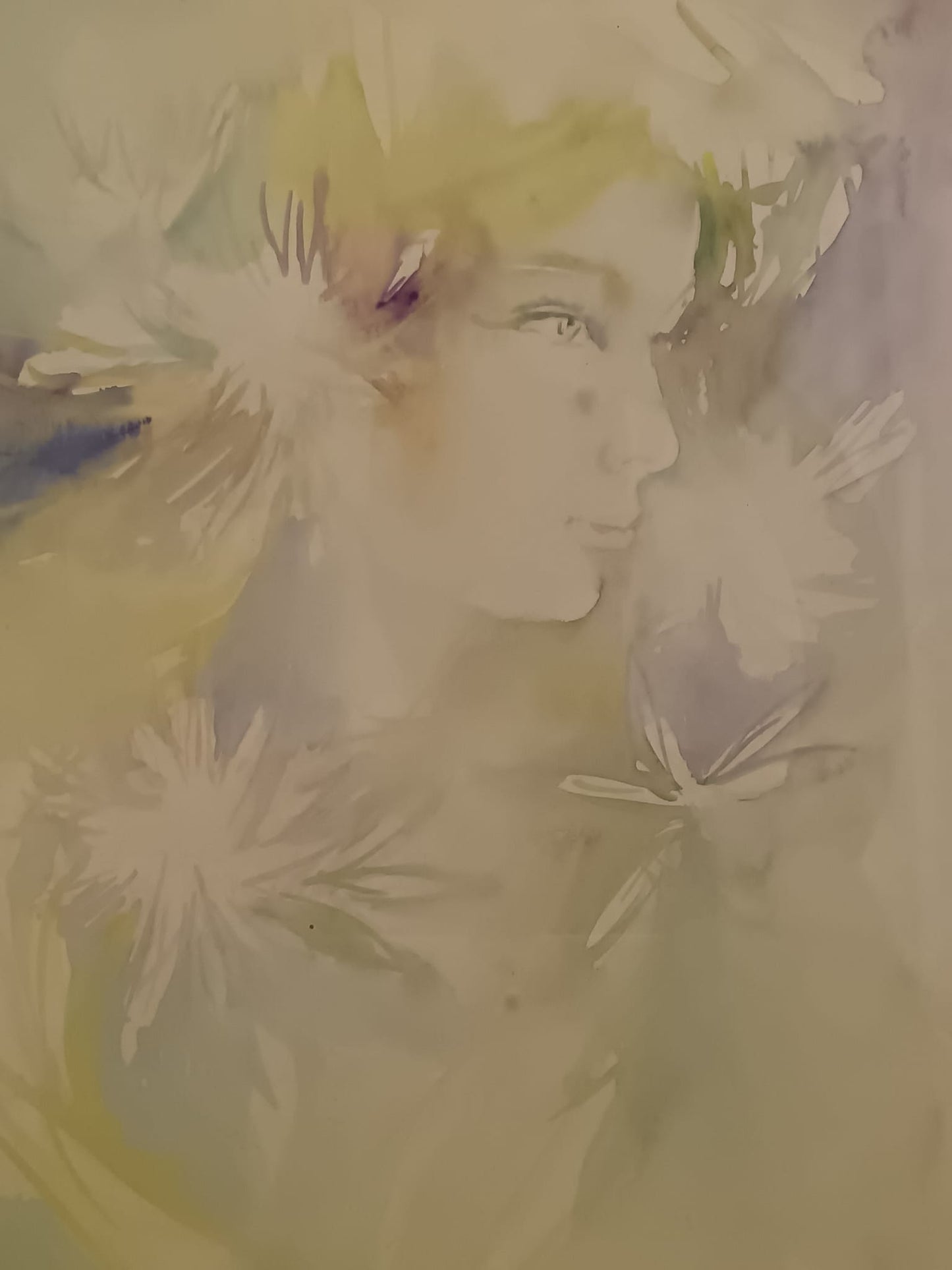 Camillo Fait (Milano 1935)- acquarello su carta