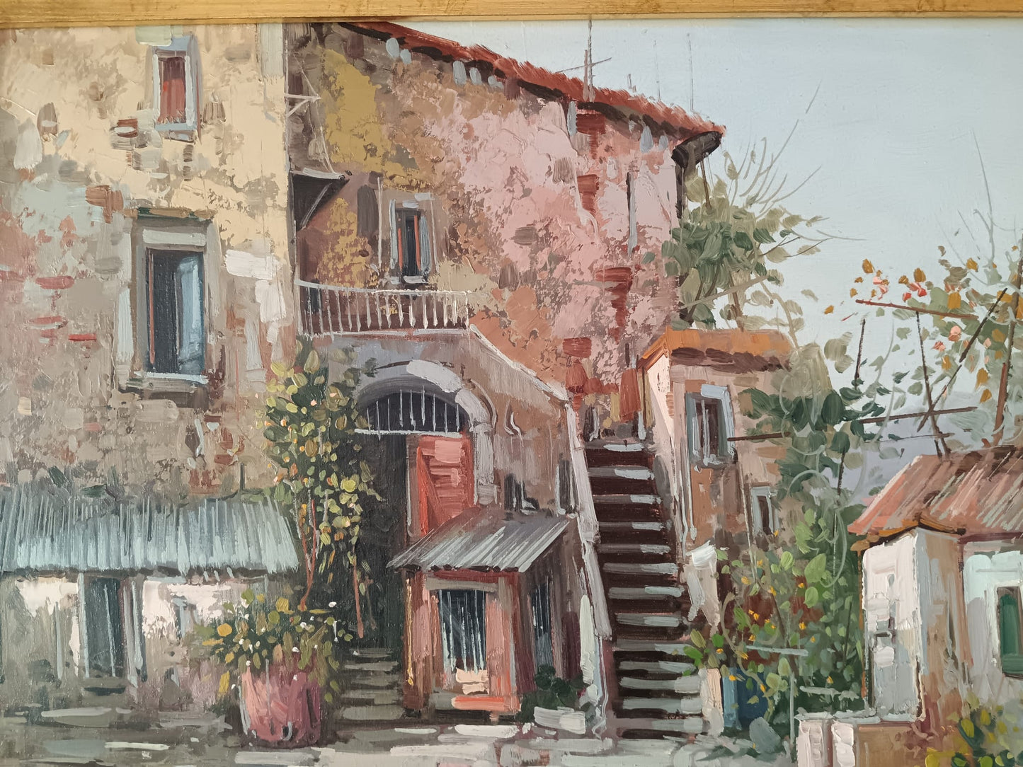 Ferdinando Sapio (Napoli 1955)- dipinto olio su tela