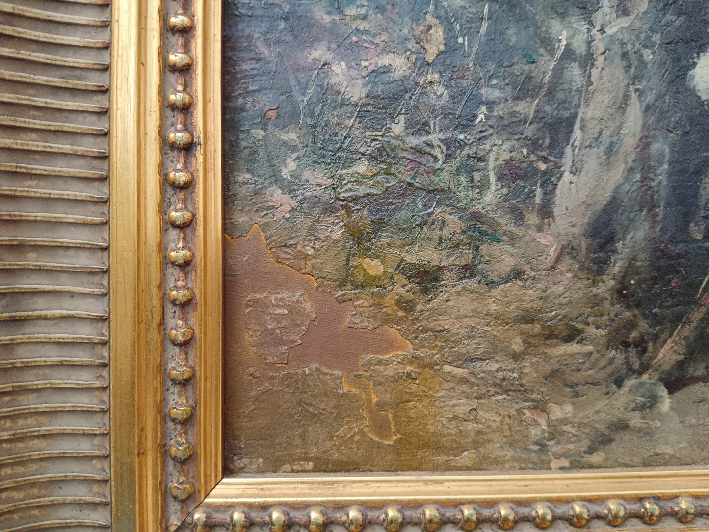 A. Buonomo- dipinto olio su legno