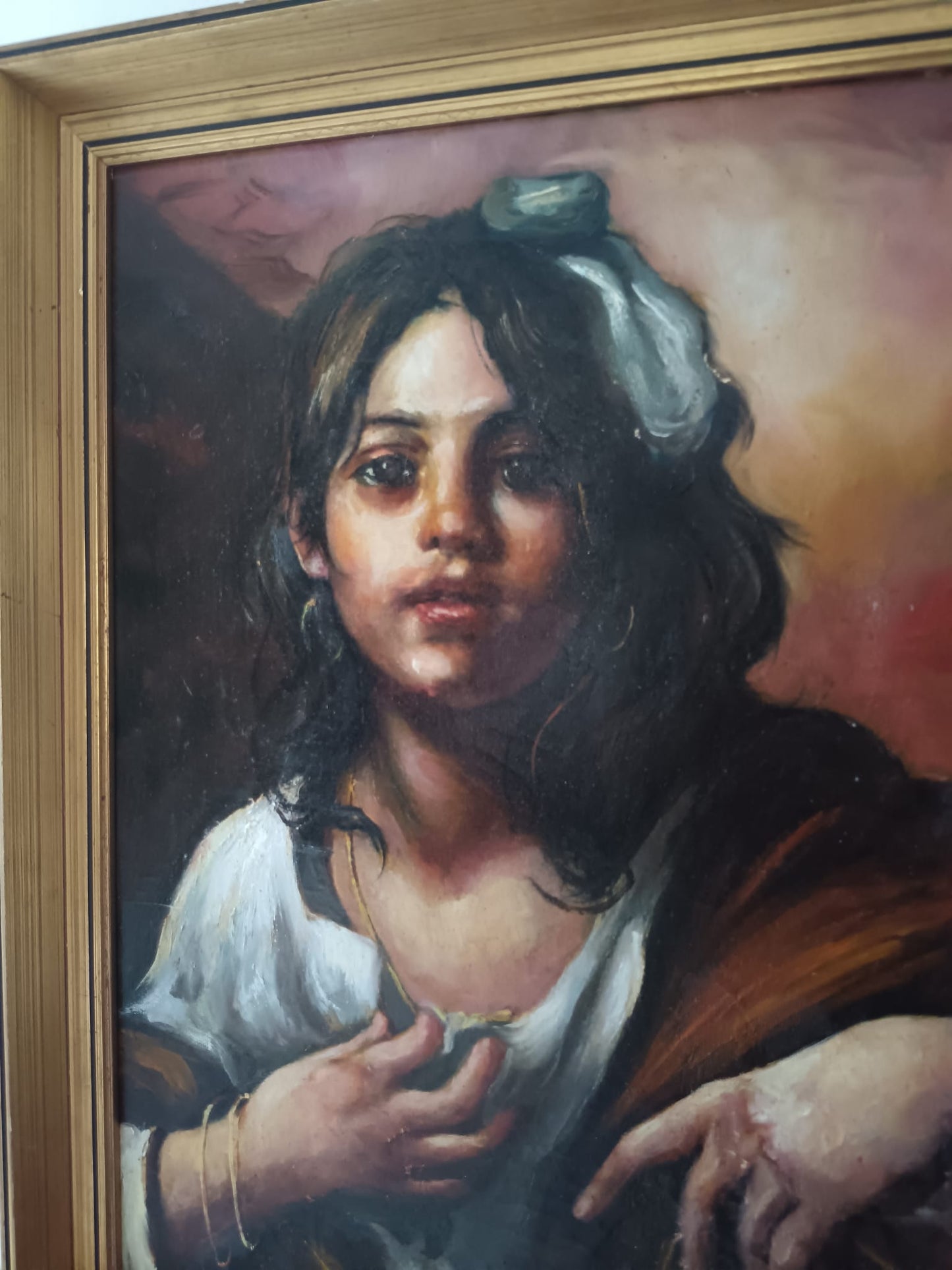 Carlo Roberto La Volpe ( XX secolo)- dipinto olio su tela