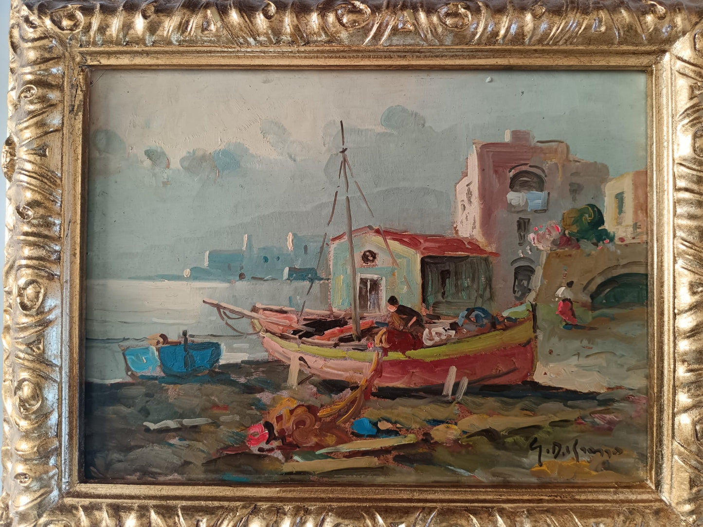 Gianni Del Grasso (torre Del Greco 1945)- scuola di Posillipo XX Secolo