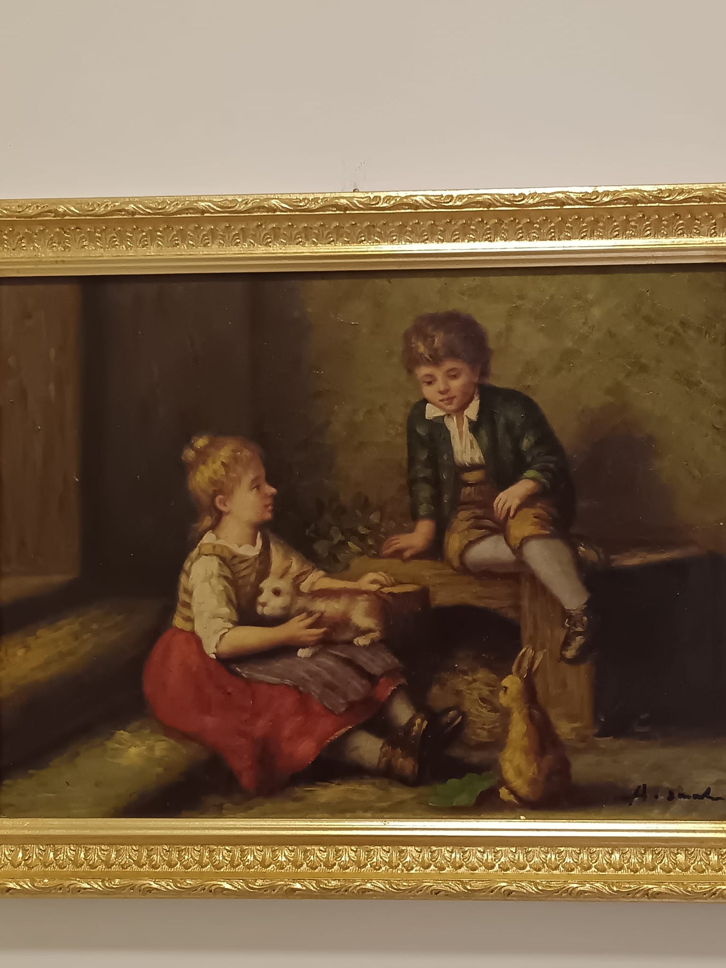 Scuola italiana (XX Secolo)- dipinto olio su legno