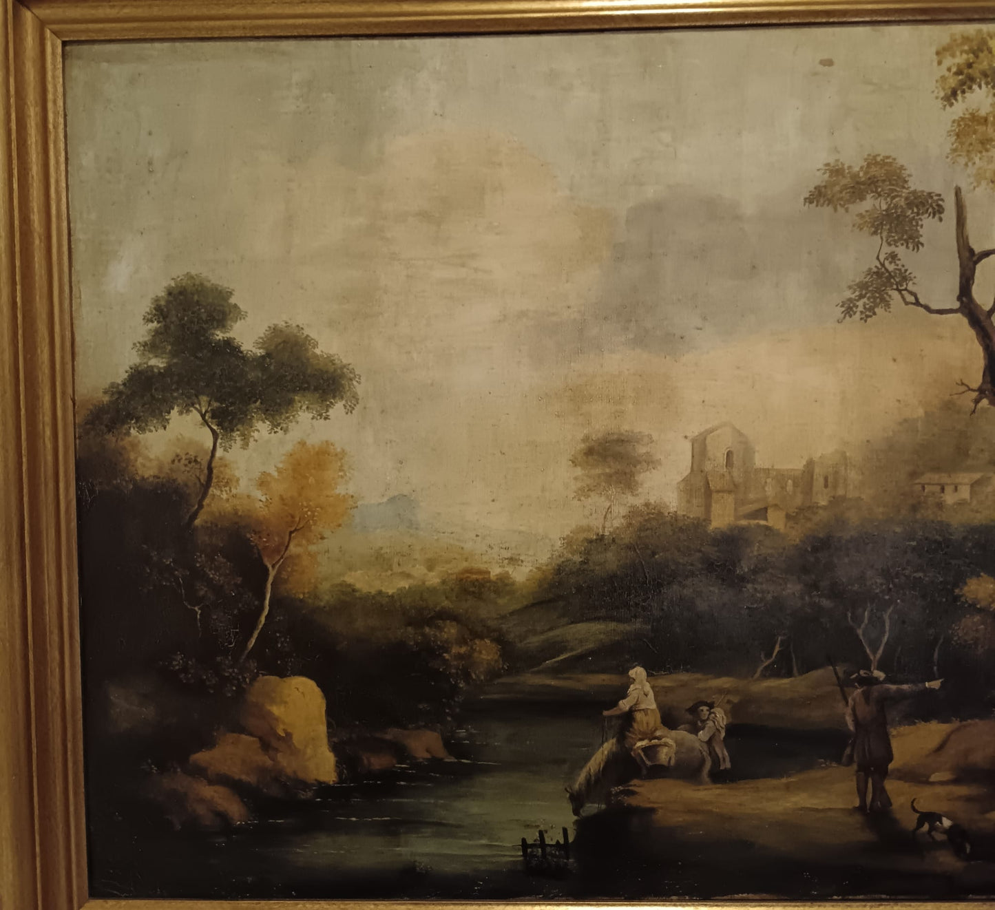 Paesaggio Estensivo (XX Secolo)- dipinto olio su tela