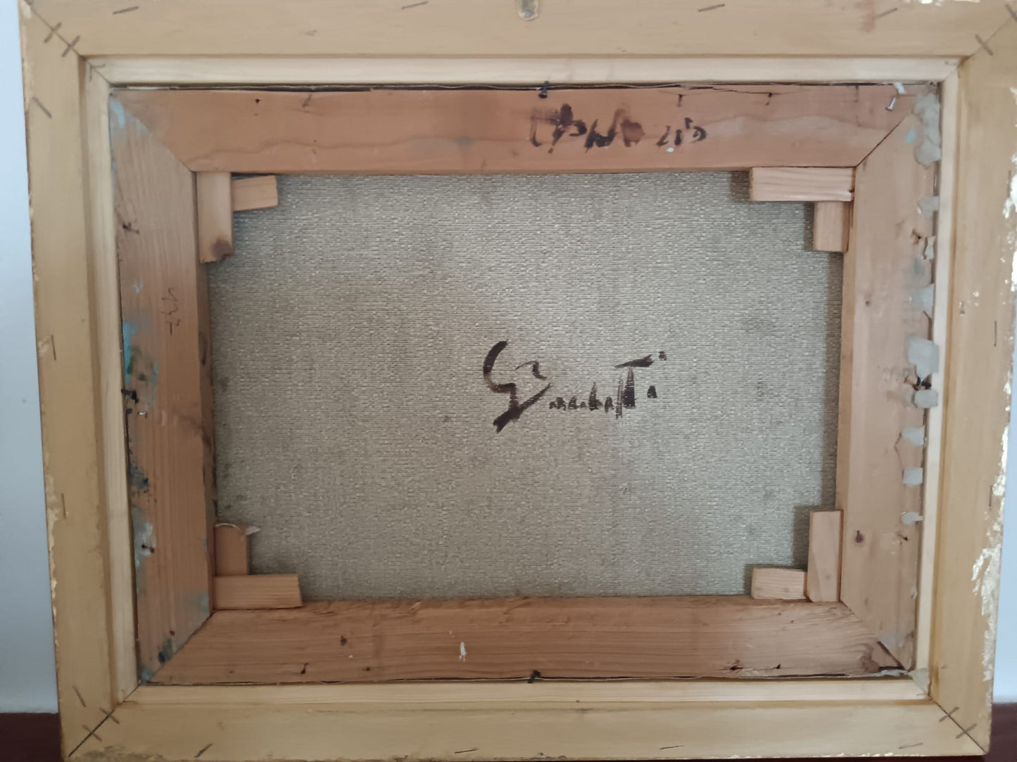 Gaetano Bocchetti (Napoli 1888-1990)- dipinto olio su tela