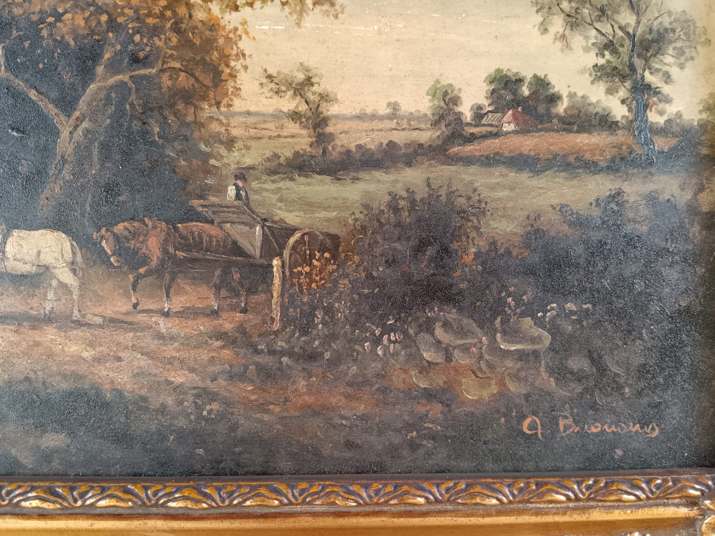 A. Buonomo- dipinto olio su legno