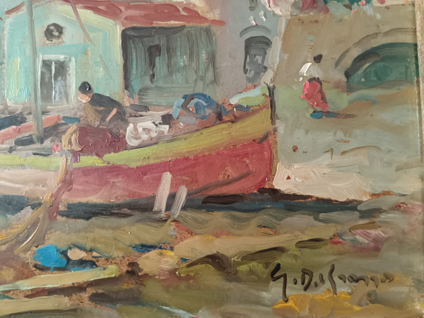 Gianni Del Grasso (torre Del Greco 1945)- scuola di Posillipo XX Secolo