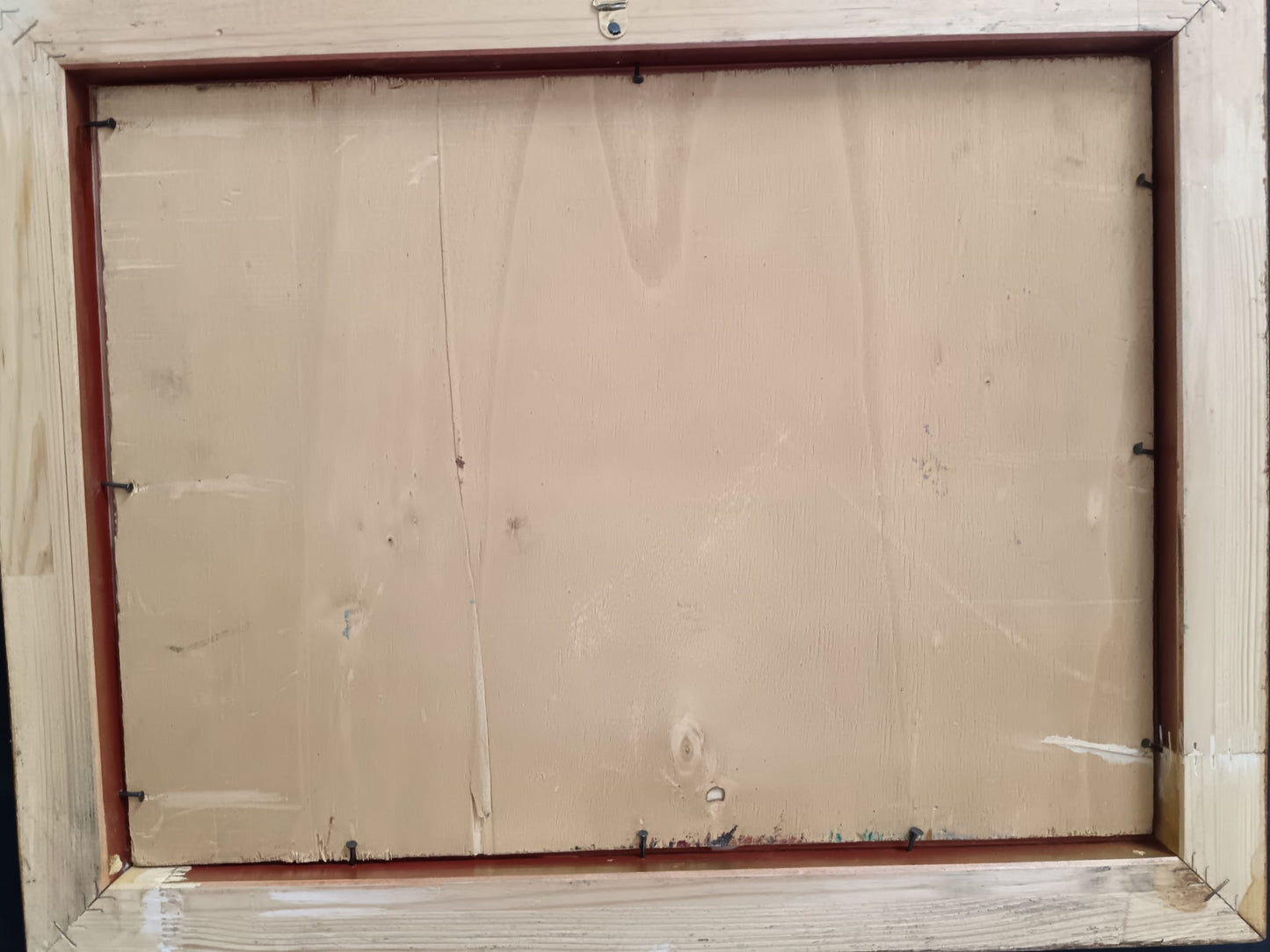 Francesco Papaluca (scuola napoletana XX Secolo)- Marina dipinto olio su legno