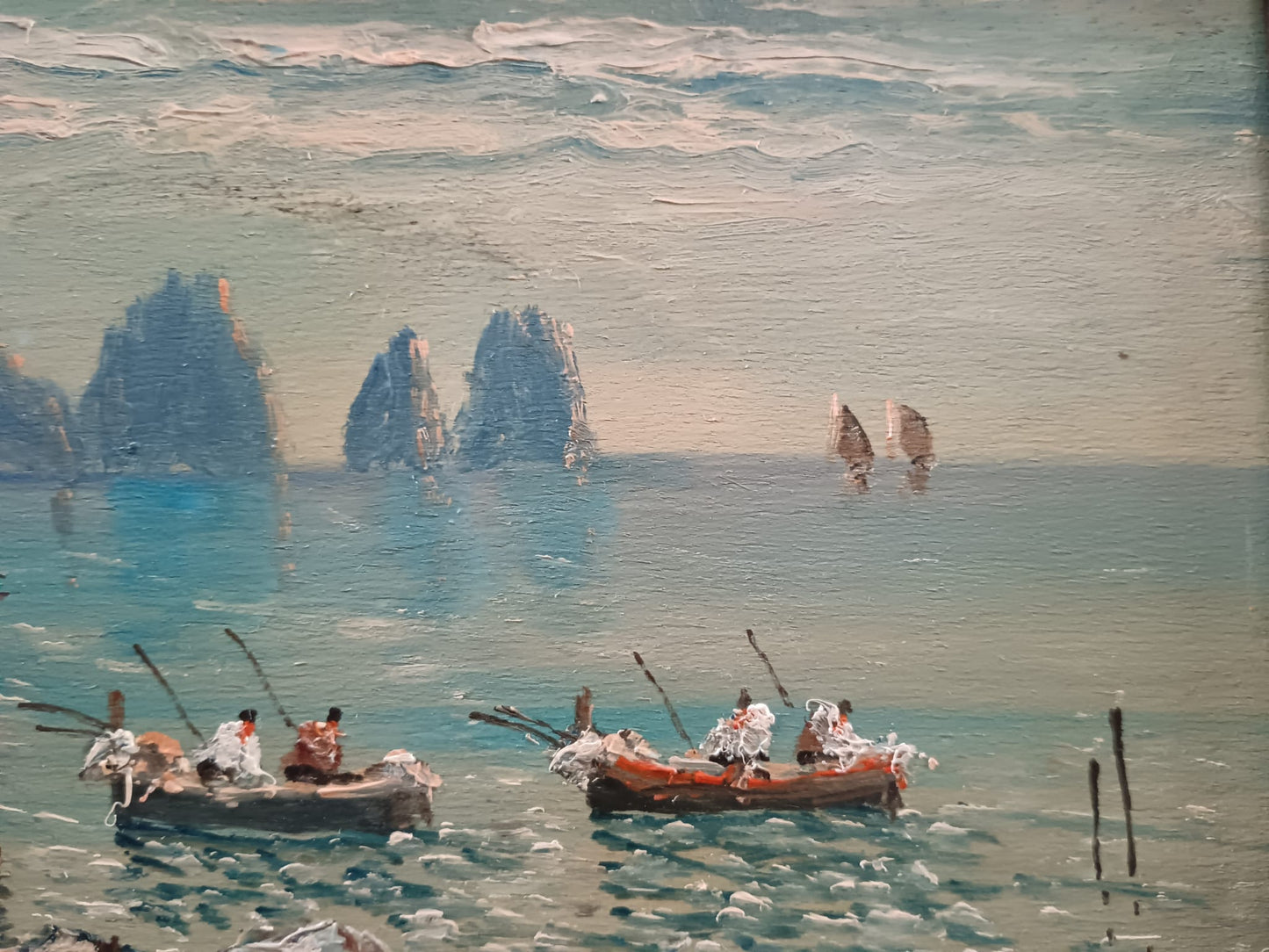 F. Castiglione ( XX secolo) scorcio marino