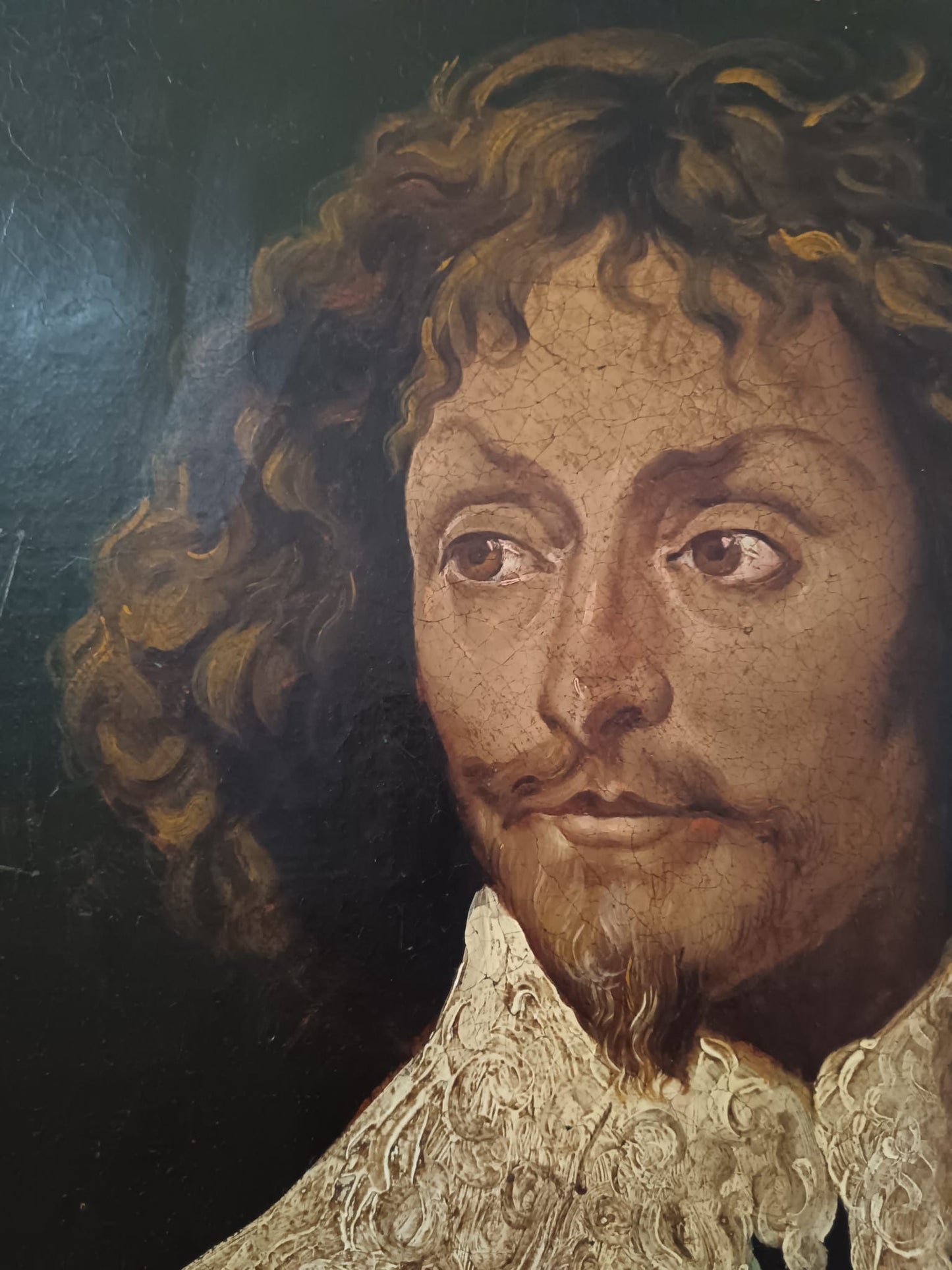 Ritratto ( Epoca XIX Secolo)- dipinto olio su tela