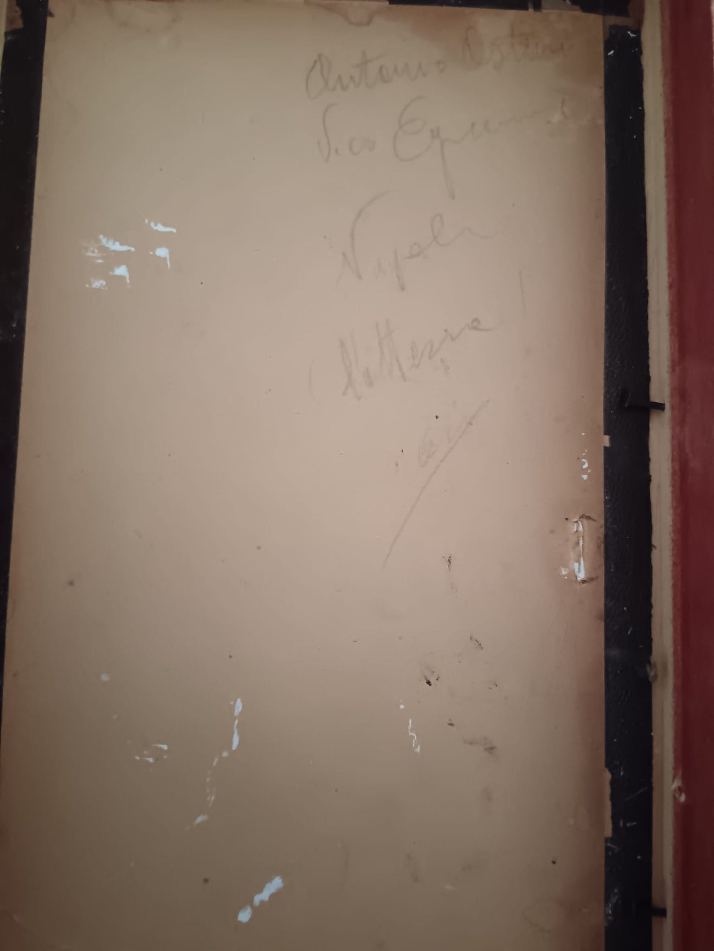 Antonio Asturi (Vico Equense 1904-1986)-dipinto olio su cartoncino