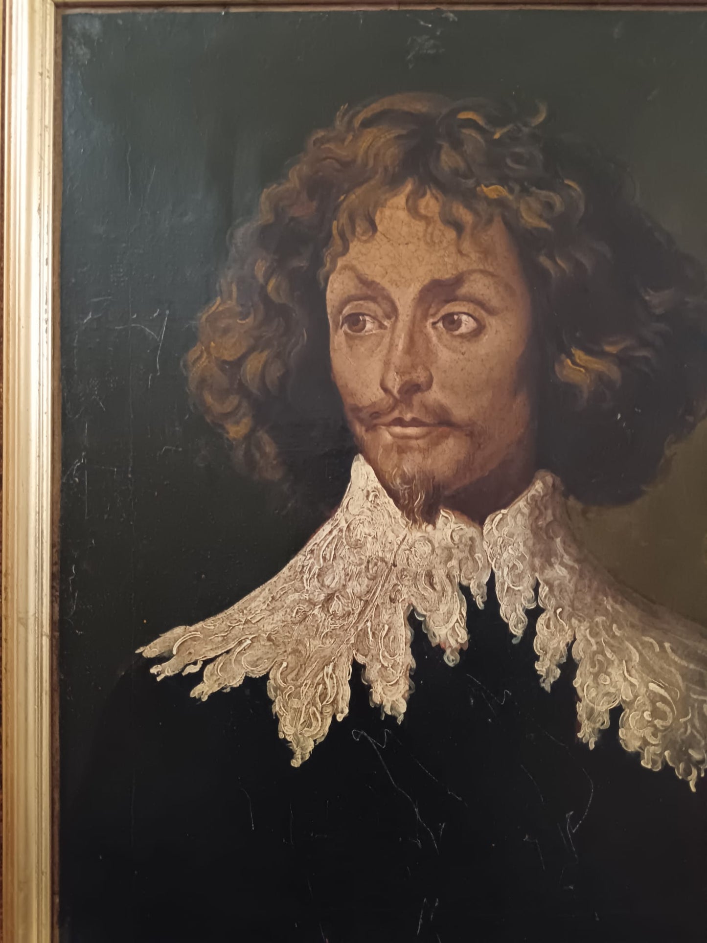 Ritratto ( Epoca XIX Secolo)- dipinto olio su tela