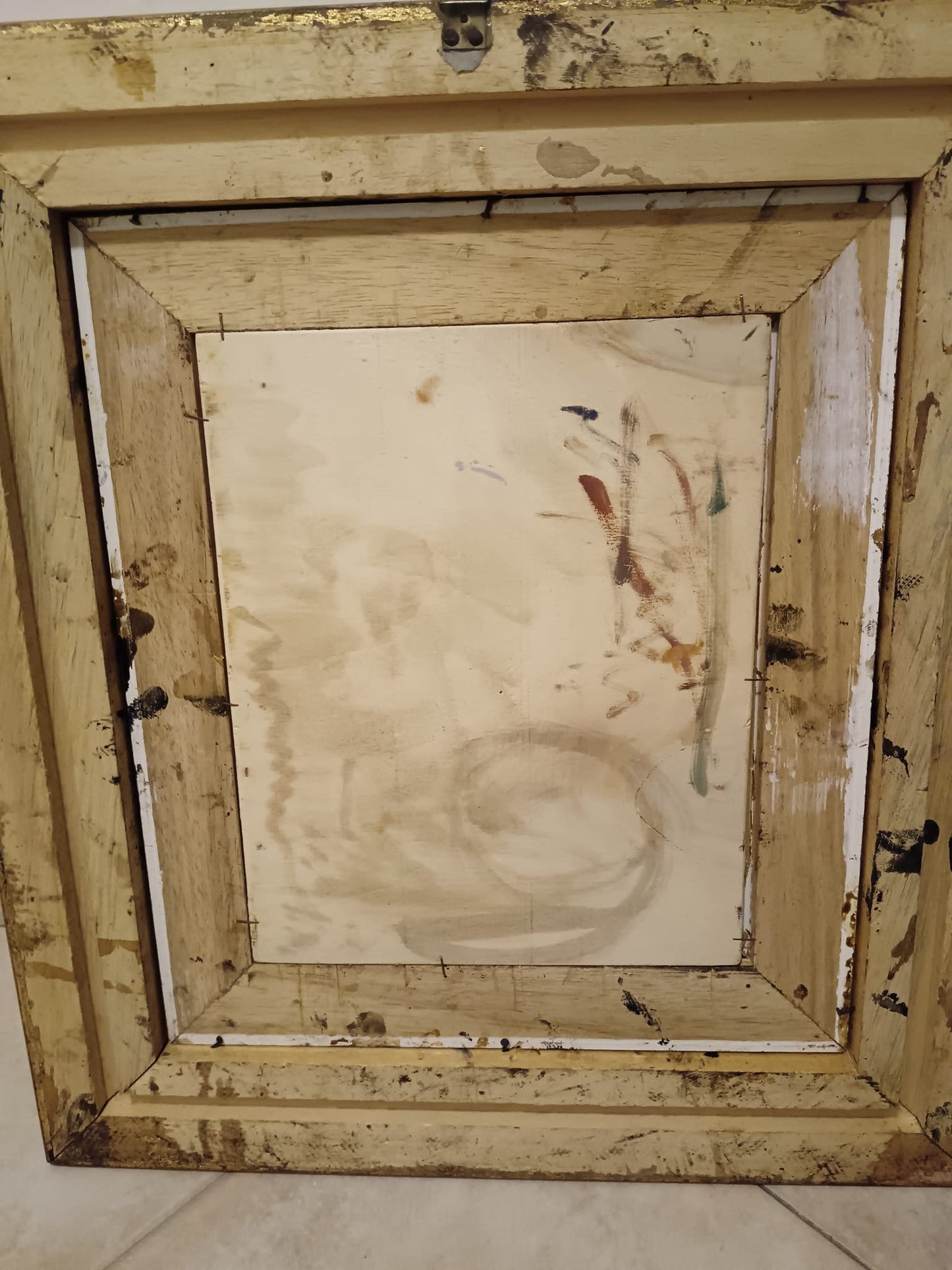 De Simone ( XX Secolo) dipinto olio su legno