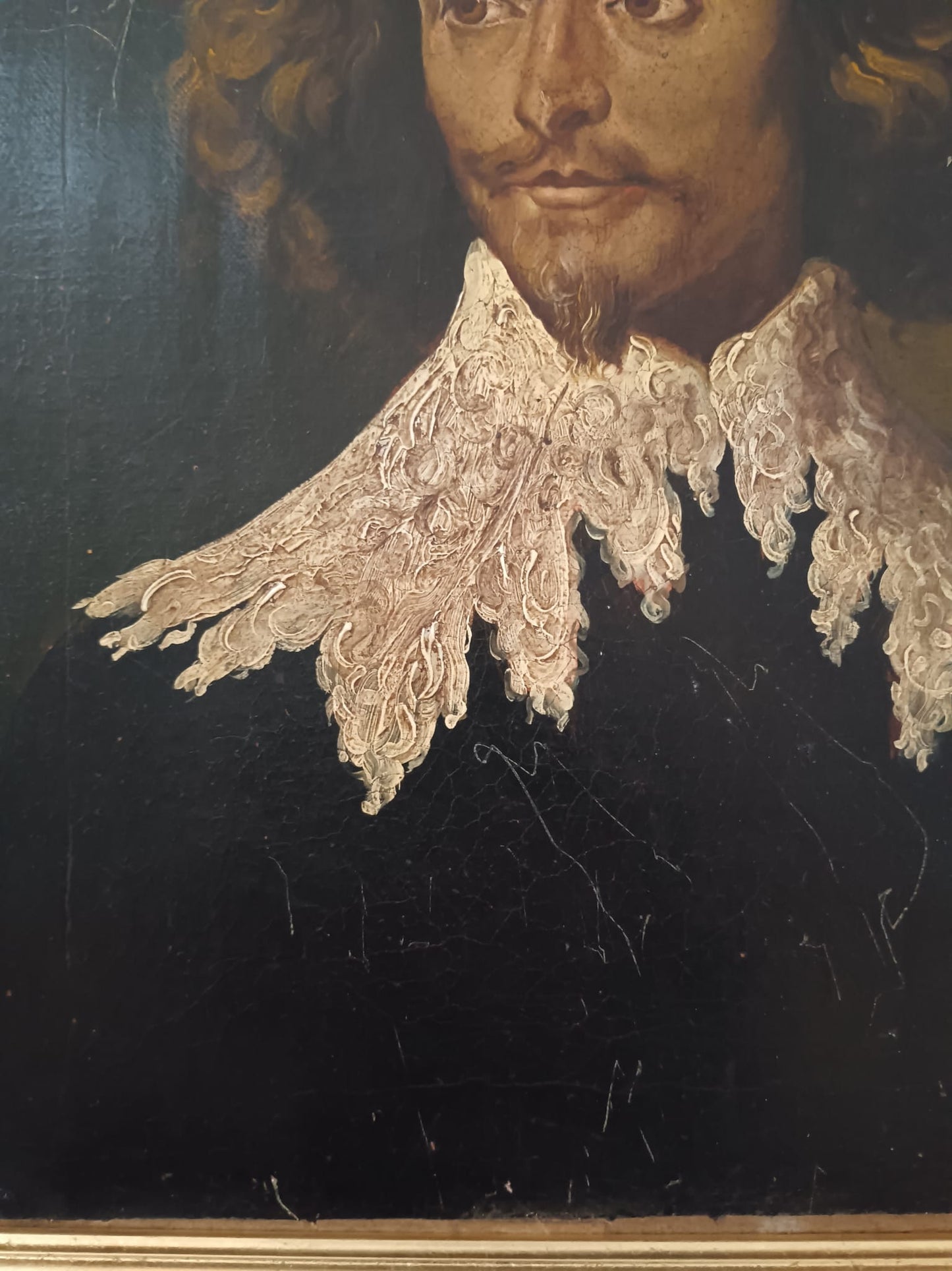 Ritratto ( Epoca XIX Secolo)- dipinto olio su tela