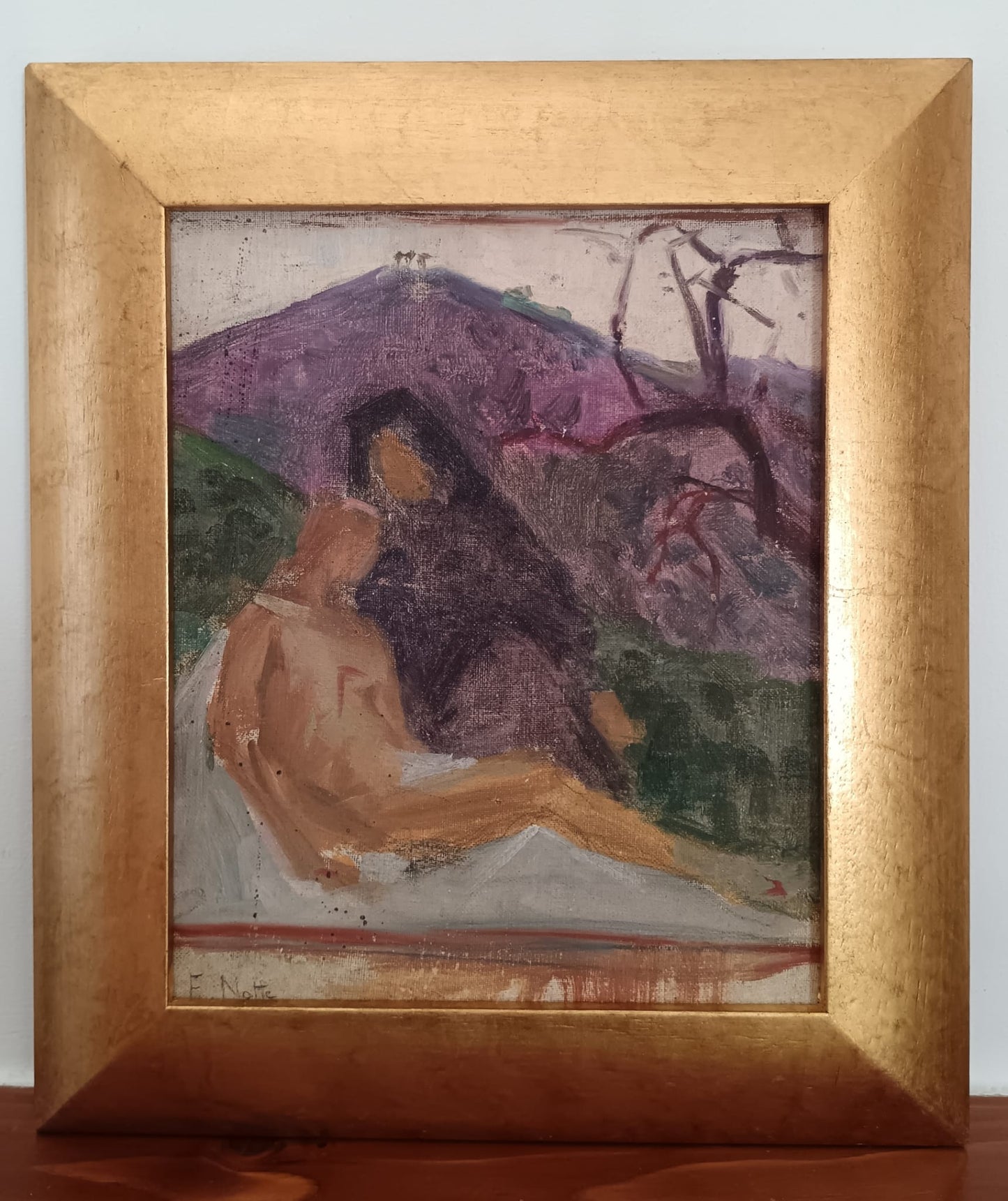 Emilio Notte (1891-1982)- dipinto olio su tela