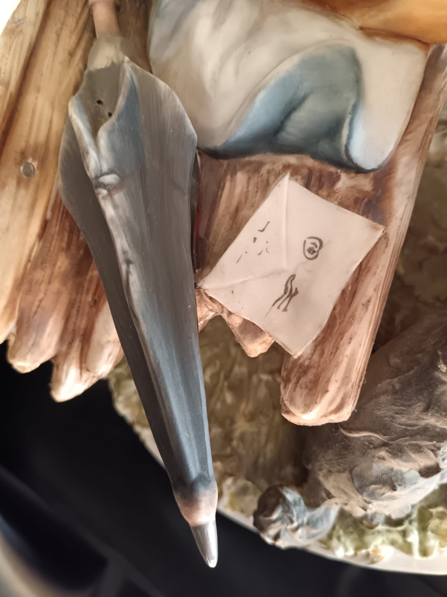 "La Solitudine"- scultura in porcellana di Capodimonte firmata (Meneghetti)