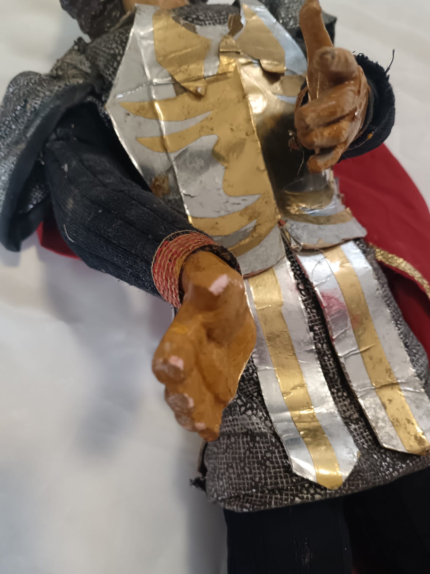 Scultura in terracotta ( San Michele Arcangelo)- epoca XX secolo