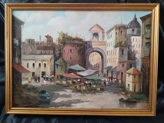 Antonio Sannino (Napoli 1959)- Porta Capuana, Napoli