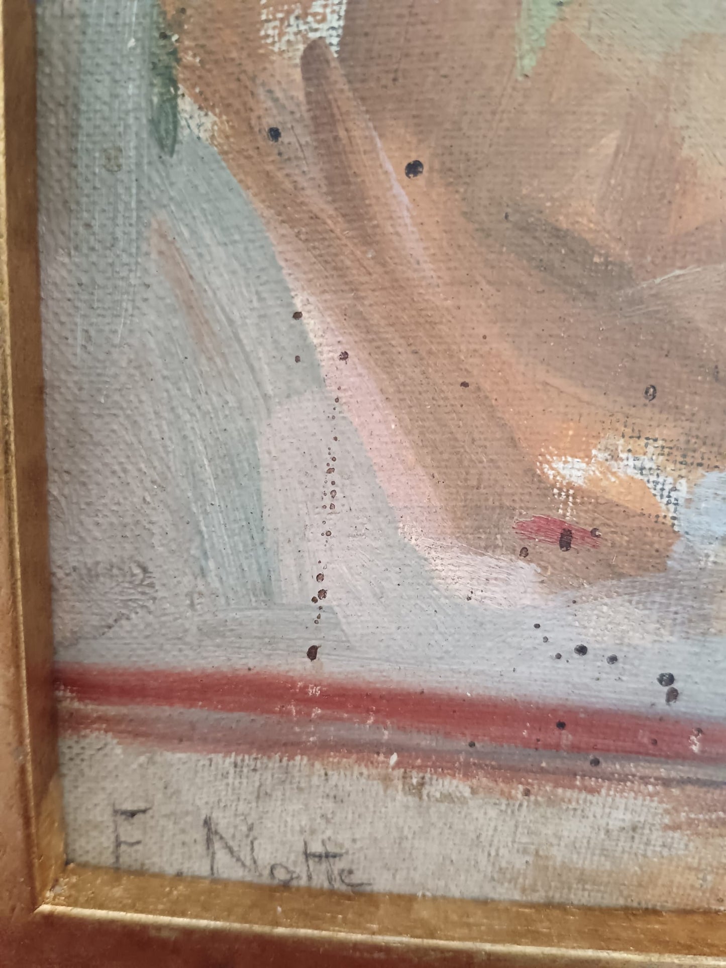 Emilio Notte (1891-1982)- dipinto olio su tela