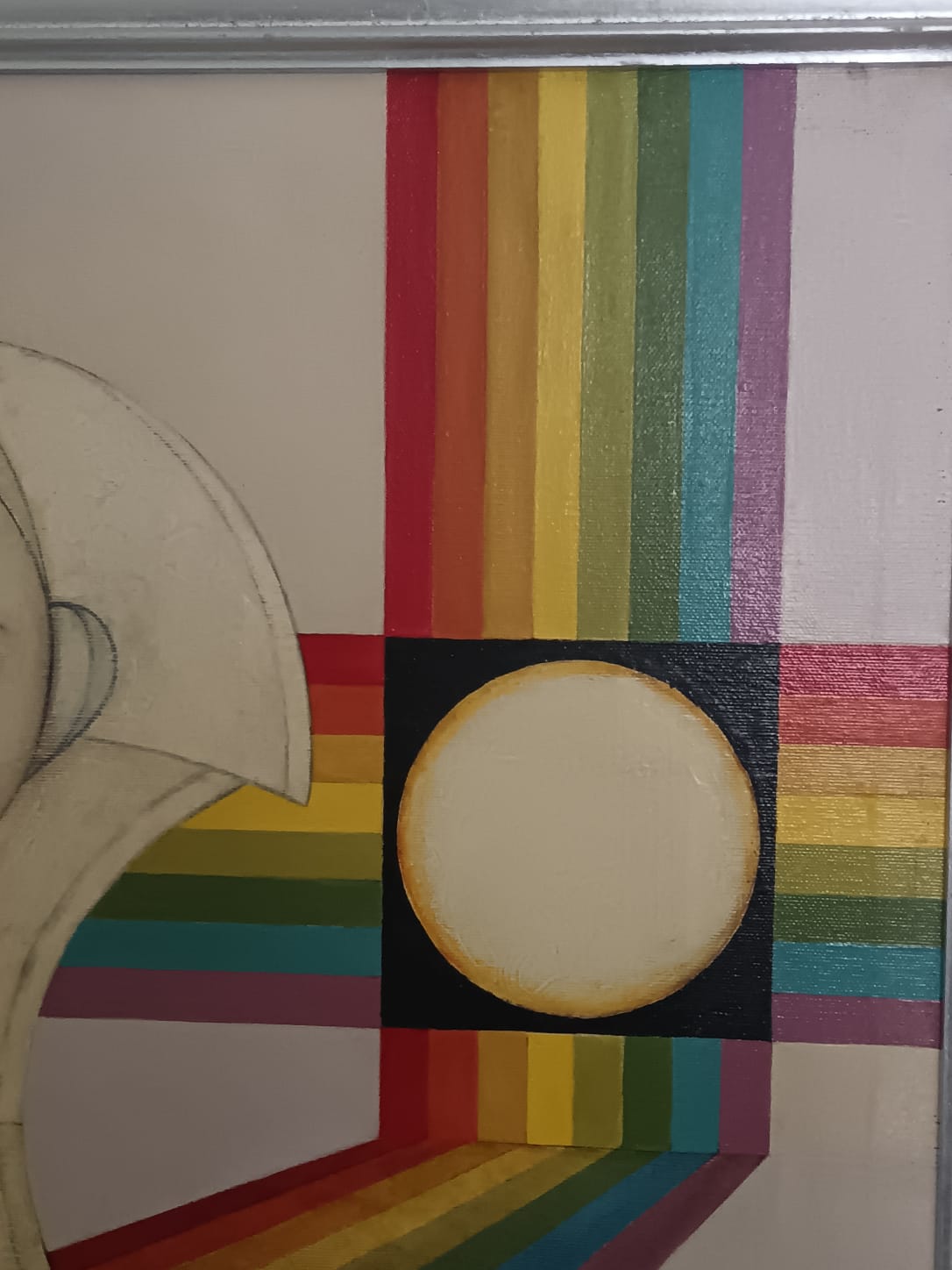 Marino Lecchi (1944)- Dipinto olio su tela (seconda metà del novecento)