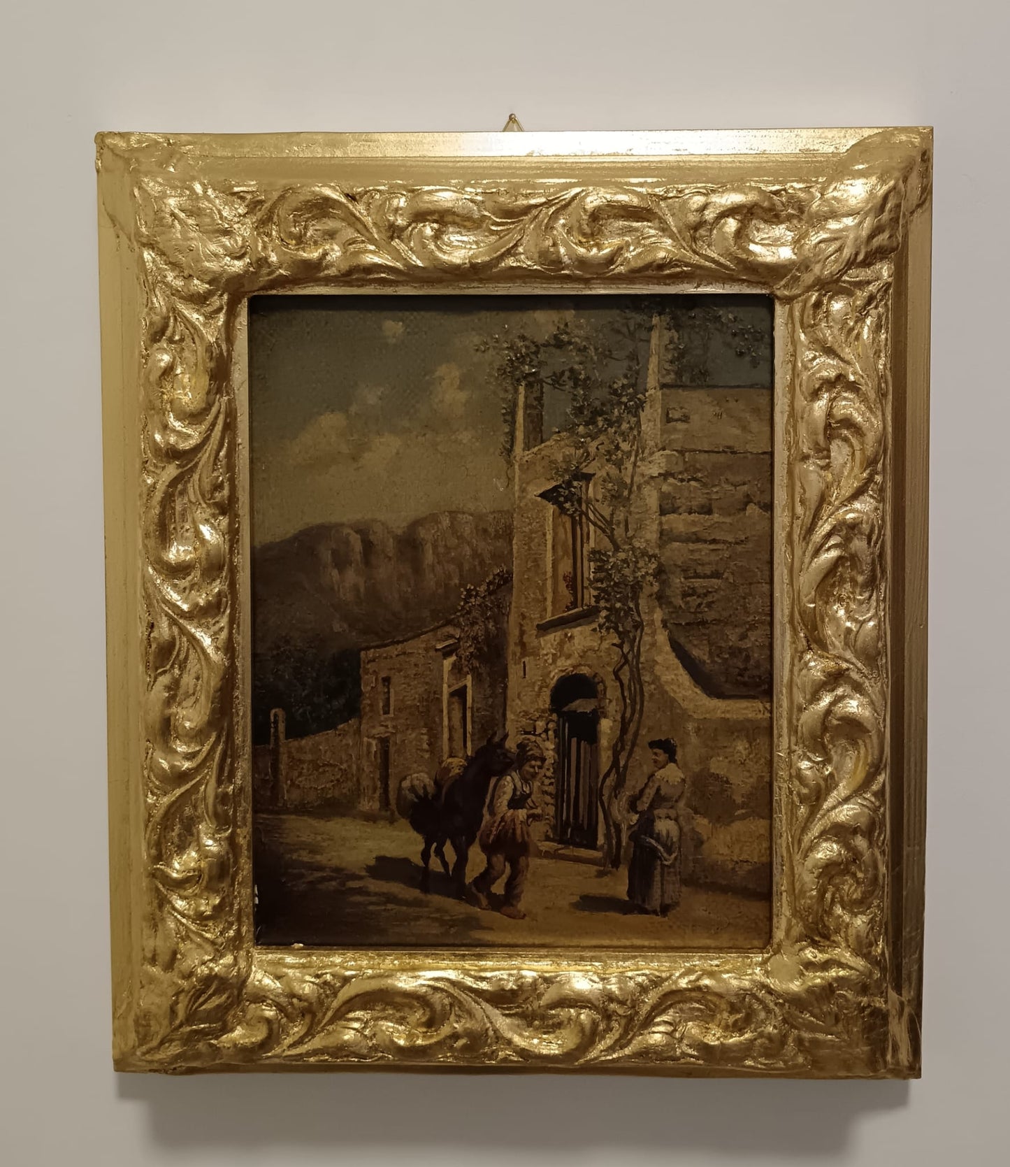 Pietro Colonna (Napoli 1945)- dipinto olio su tela epoca XX secolo