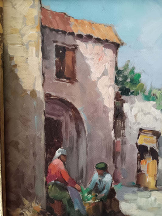 G. S. Renzi (XX secolo) dipinto olio su tela