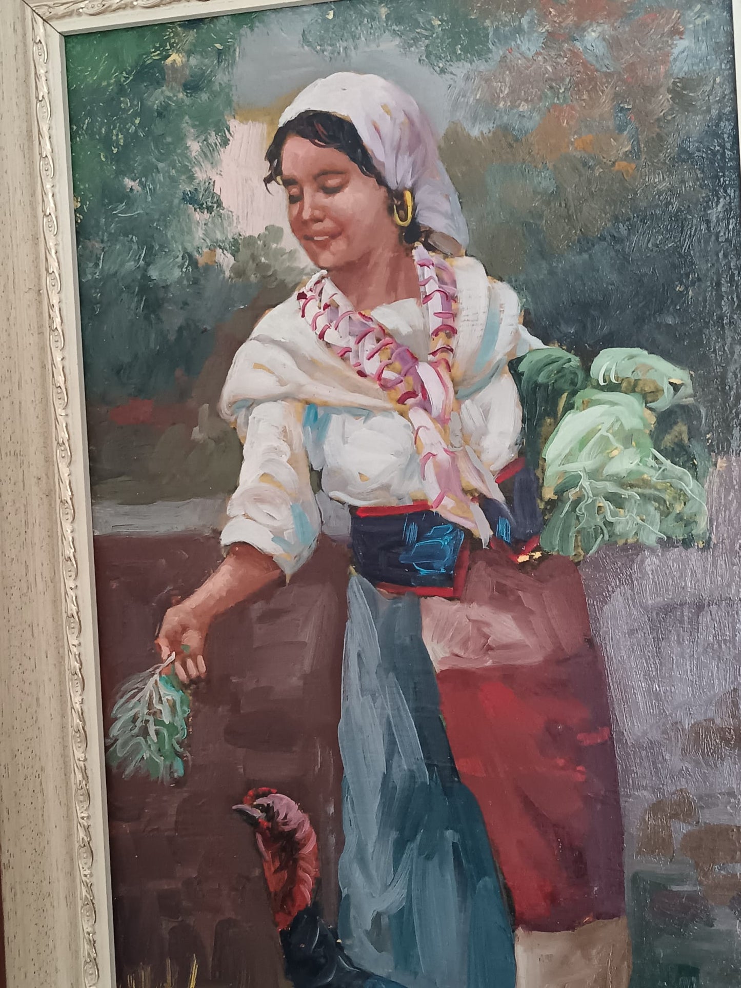 Dipinto attribuibile ad Antonio Martucci (1934)- olio su legno