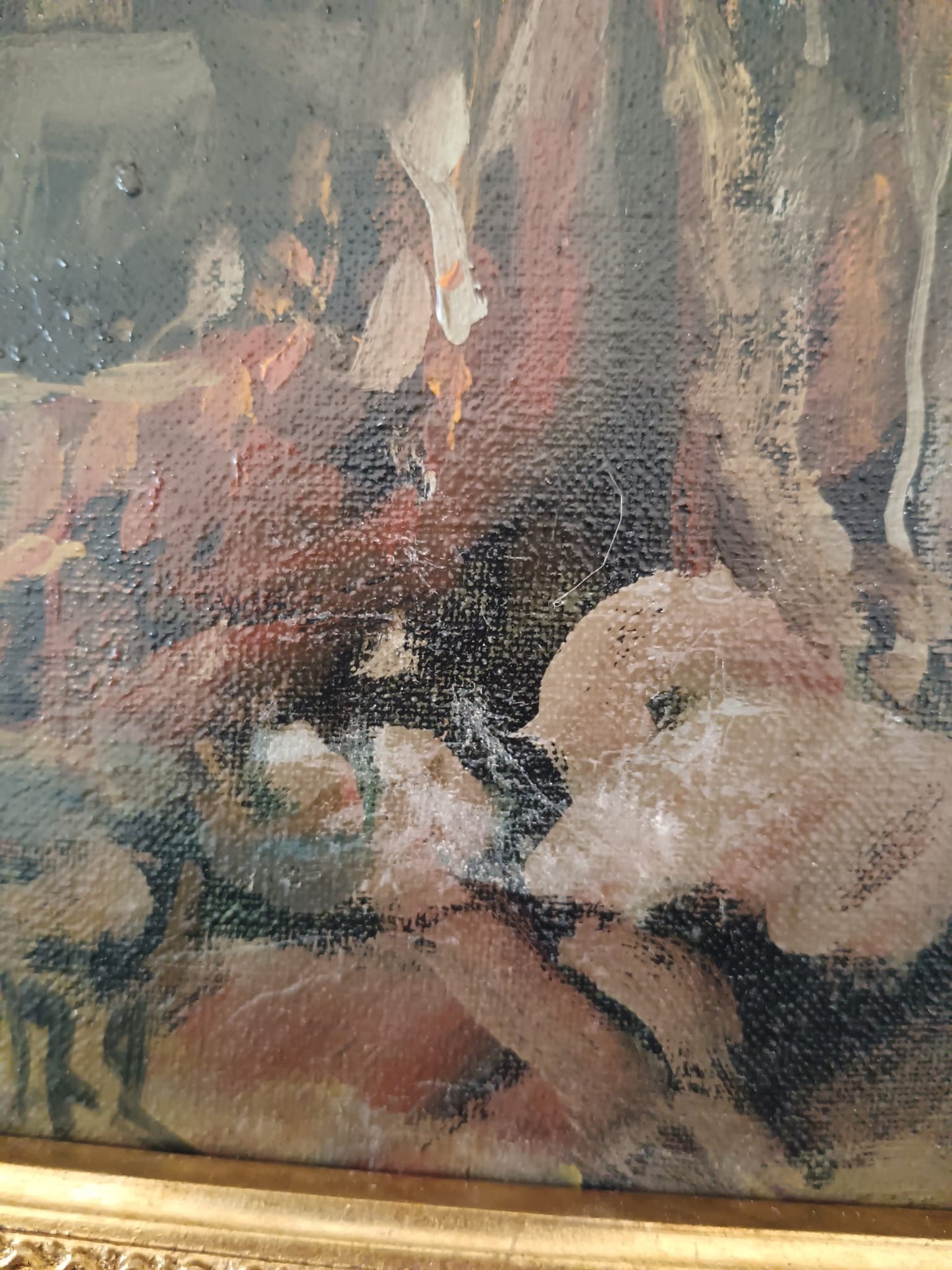 Claudio Morgigno (Napoli 1949)- dipinto olio su tela