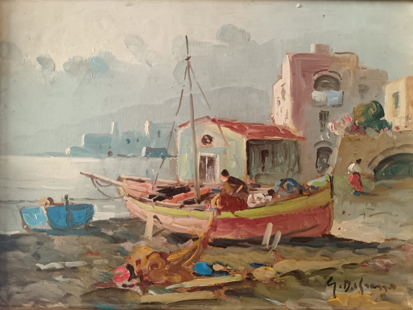 Gianni Del Grasso (torre Del Greco 1945)- scuola di Posillipo XX Secolo