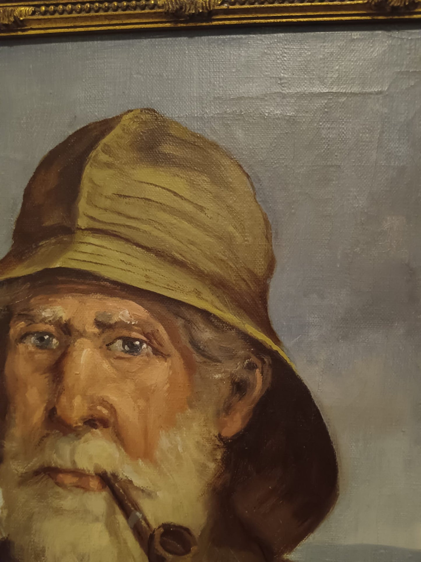 Ritratto (Scuola Tedesca XX Secolo)- dipinto olio su tela