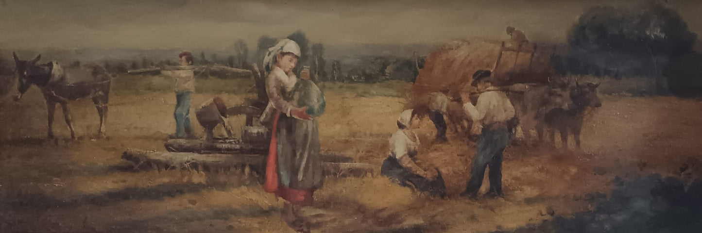 Dipinto olio su tela- Emilio Pergola